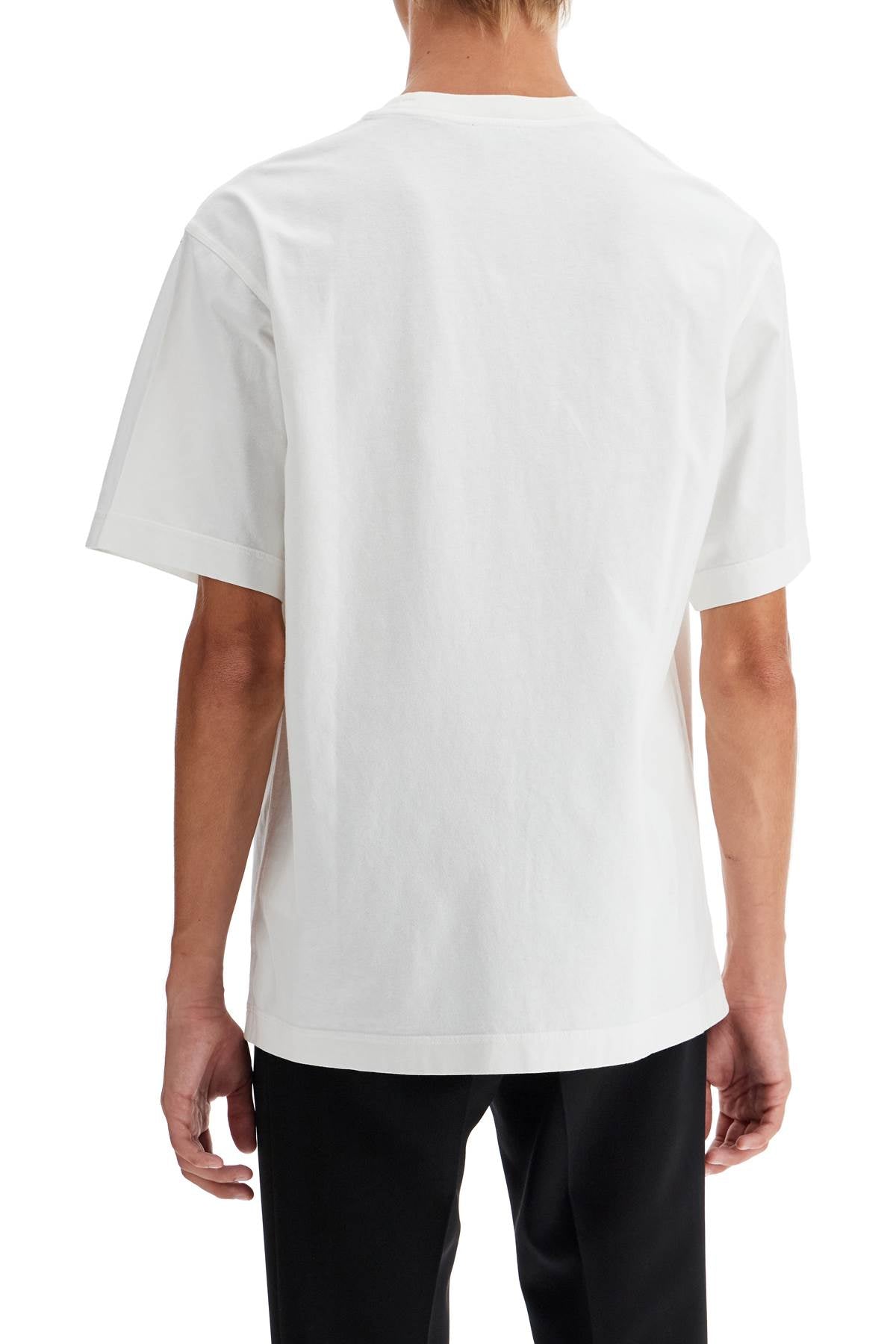 BURBERRY "ekd embroidered t-shirt