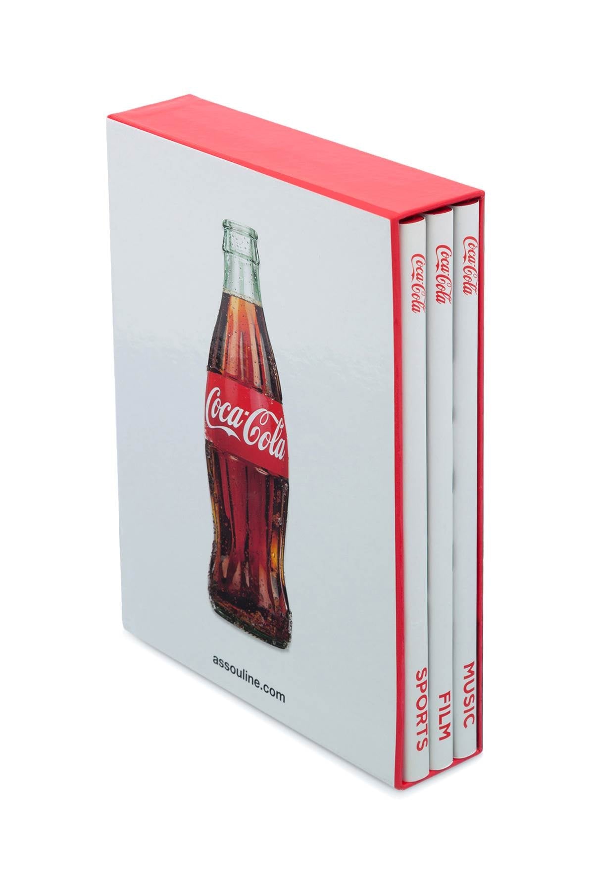 ASSOULINE coca-cola: film, music, sports - slipcase set of 3