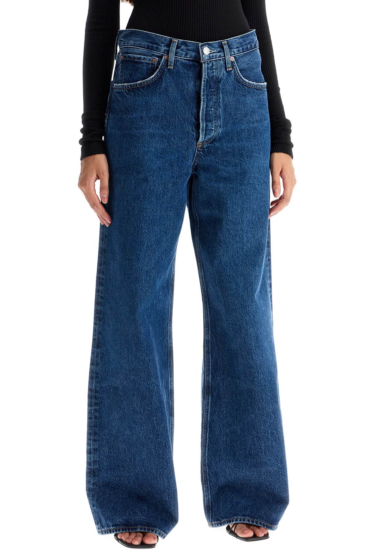 AGOLDE dame wide leg jeans