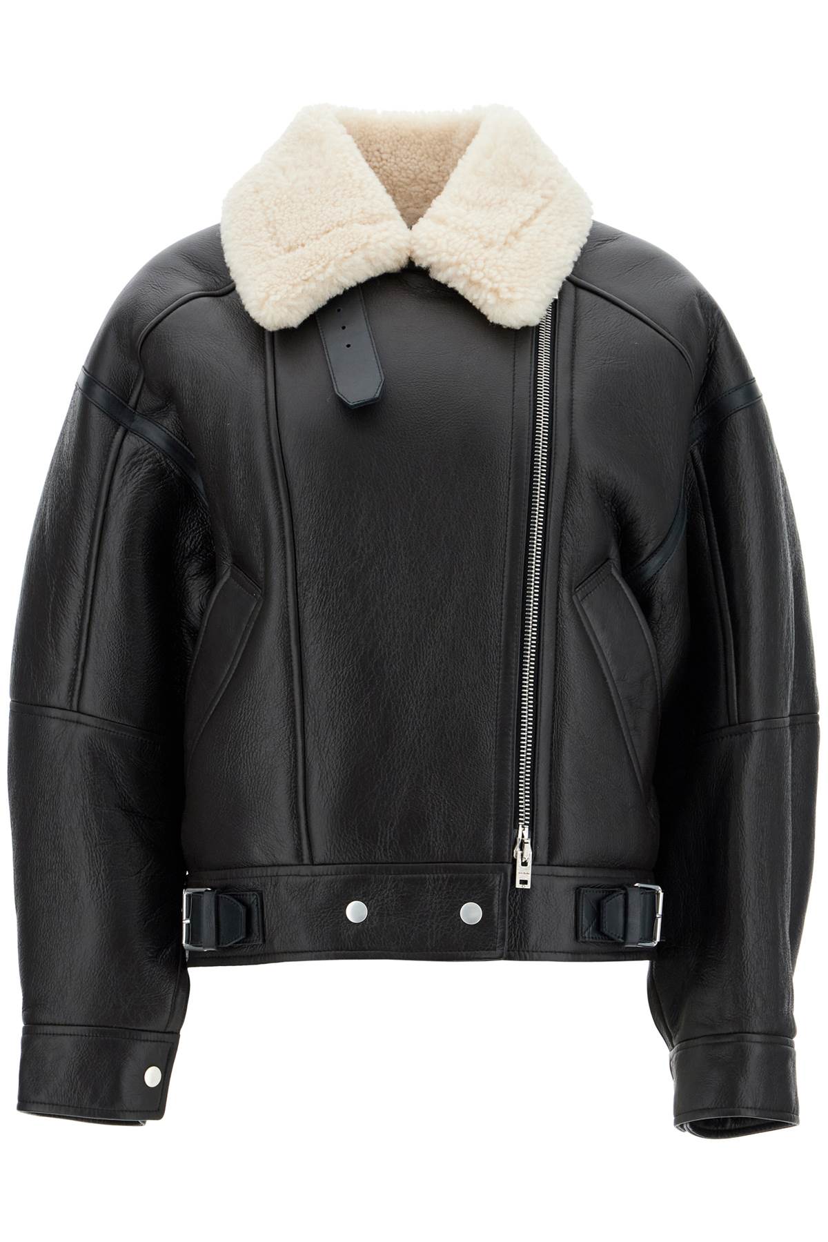 ACNE STUDIOS oversized shearling jacket