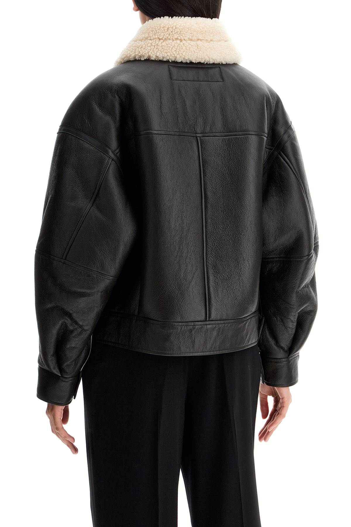 ACNE STUDIOS oversized shearling jacket