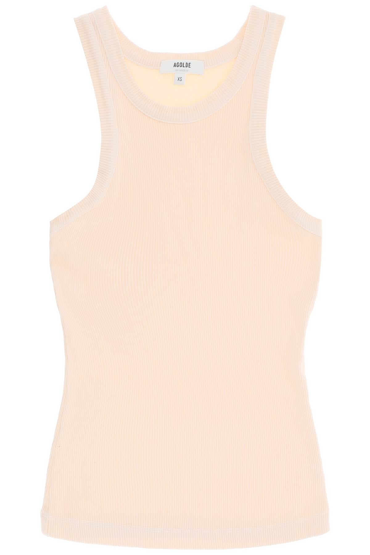 AGOLDE "ribbed sleeveless top b