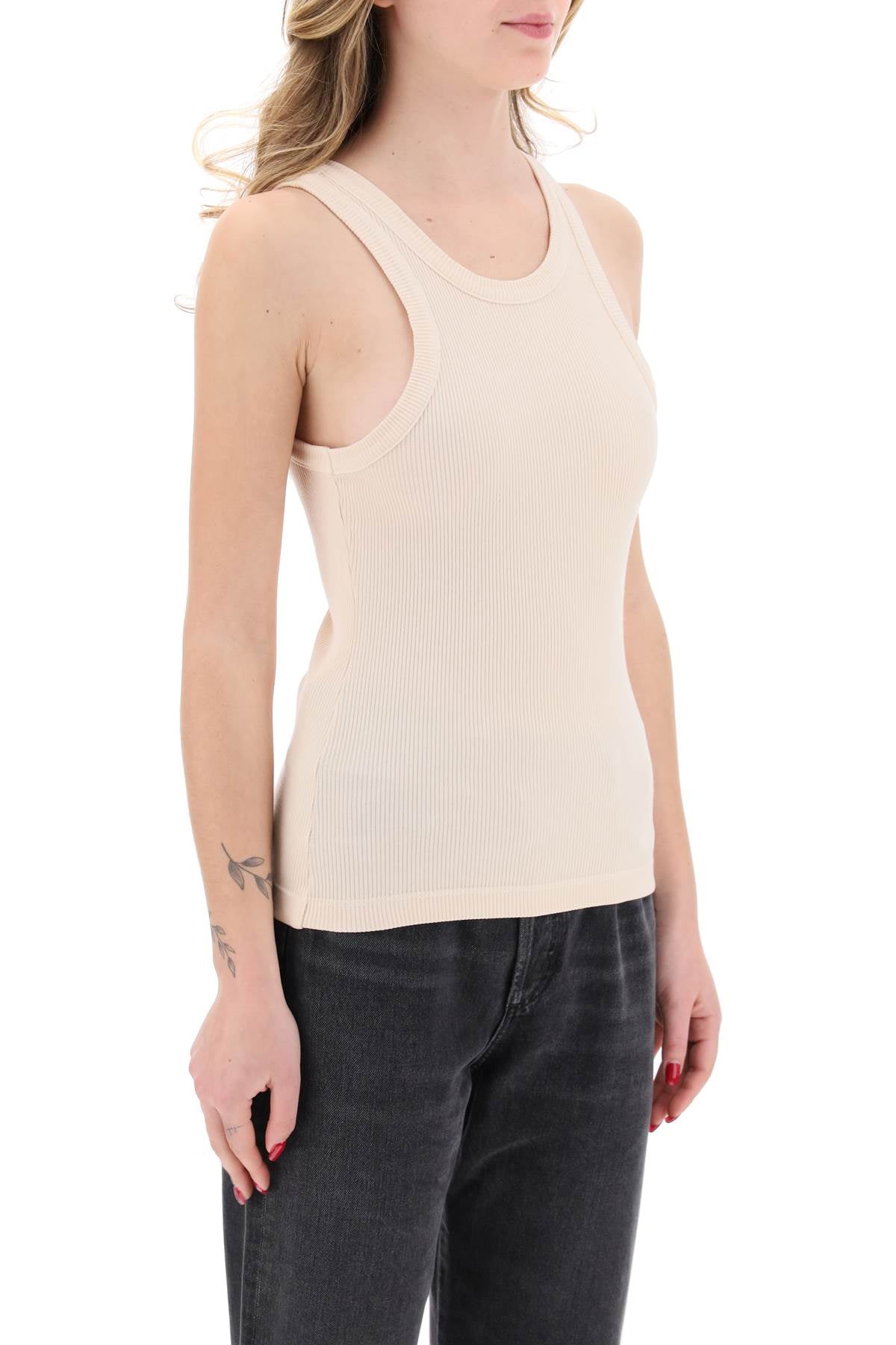 AGOLDE "ribbed sleeveless top b