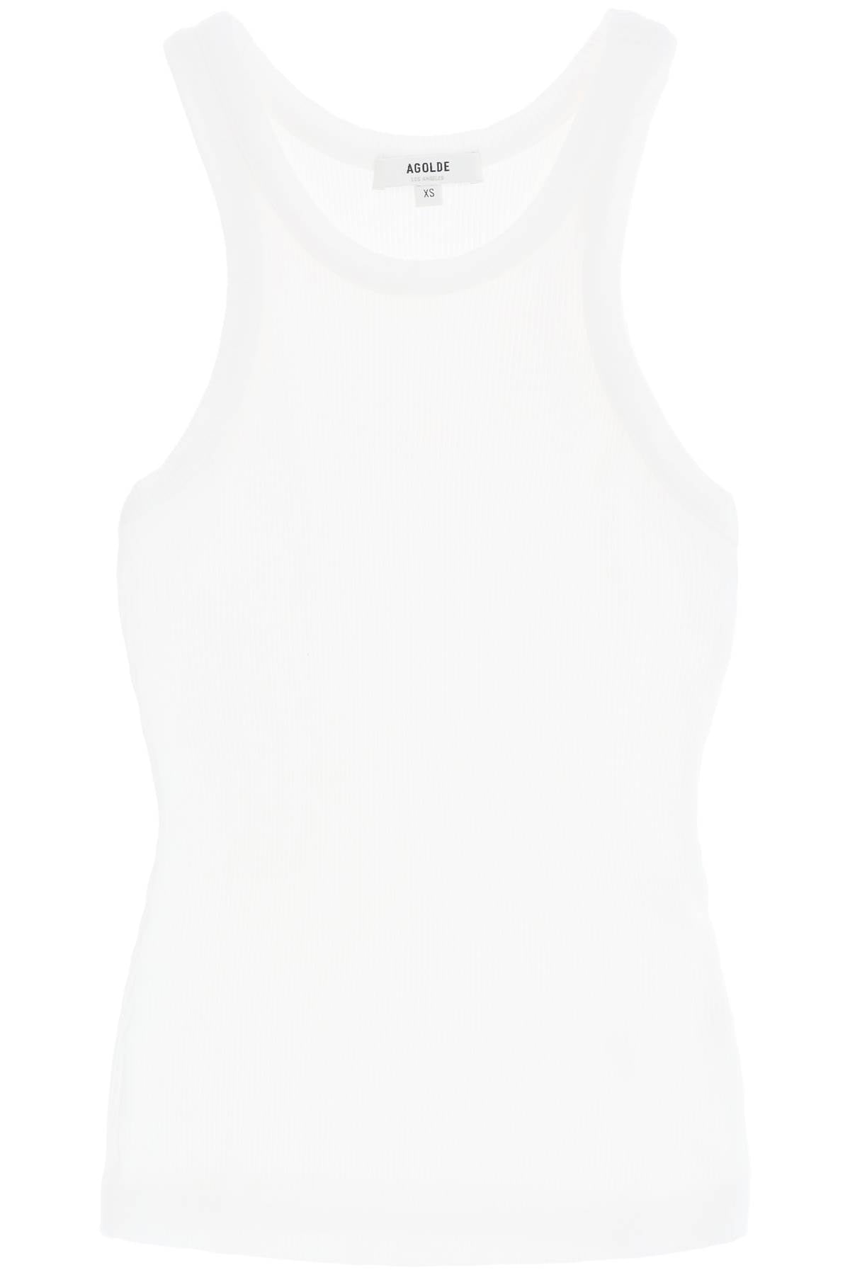 AGOLDE "ribbed sleeveless top b