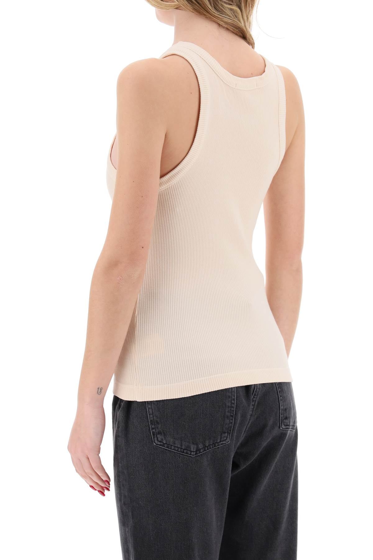 AGOLDE "ribbed sleeveless top b