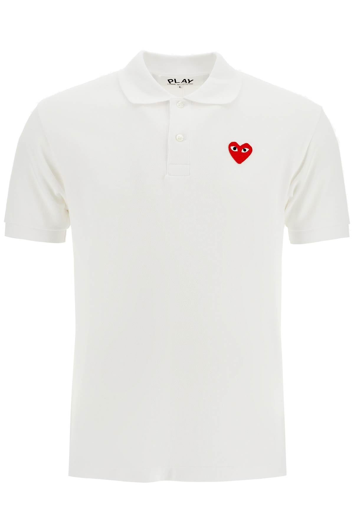 COMME DES GARCONS PLAY heart polo shirt