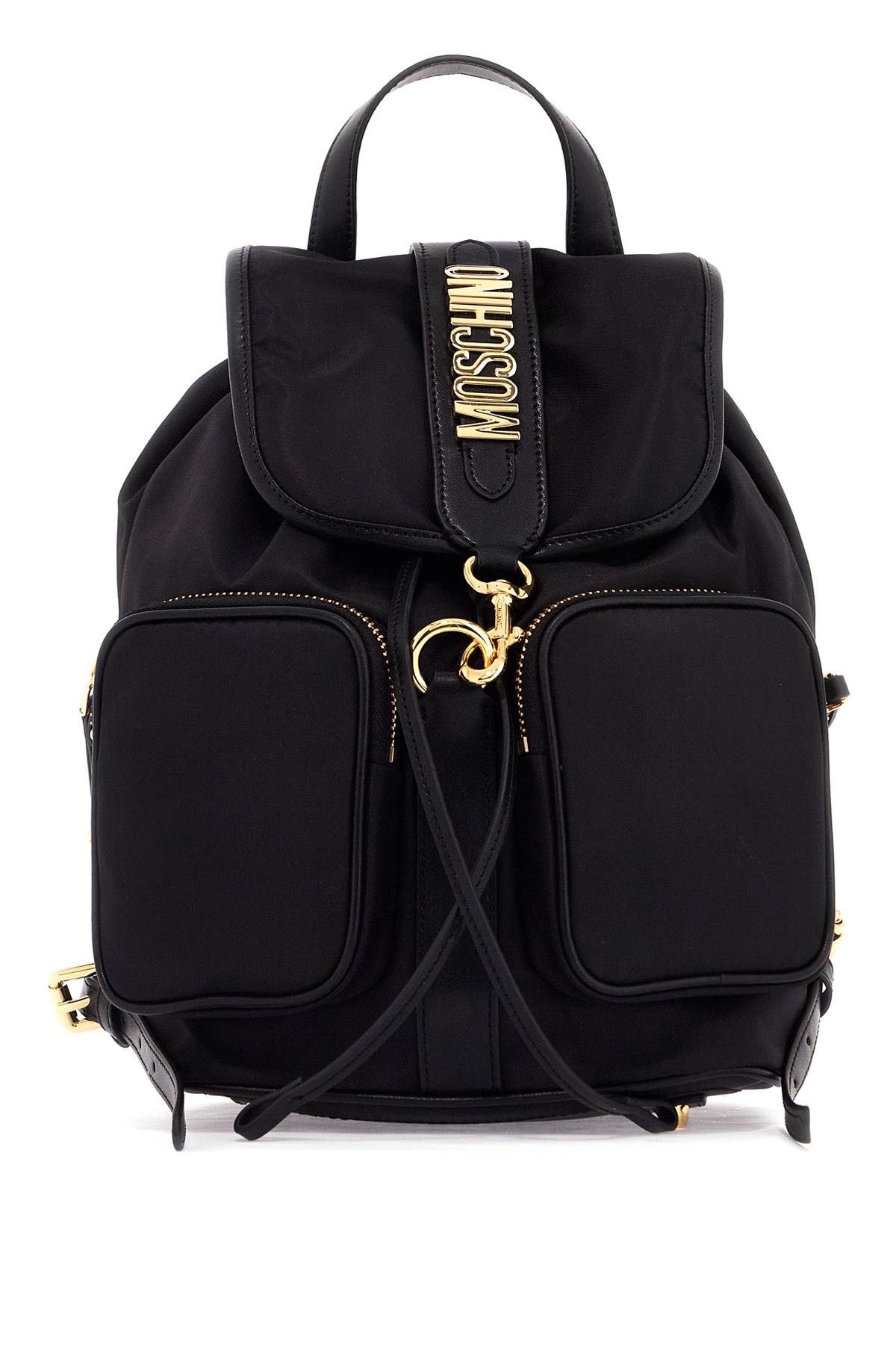 MOSCHINO "backpack with metal lettering