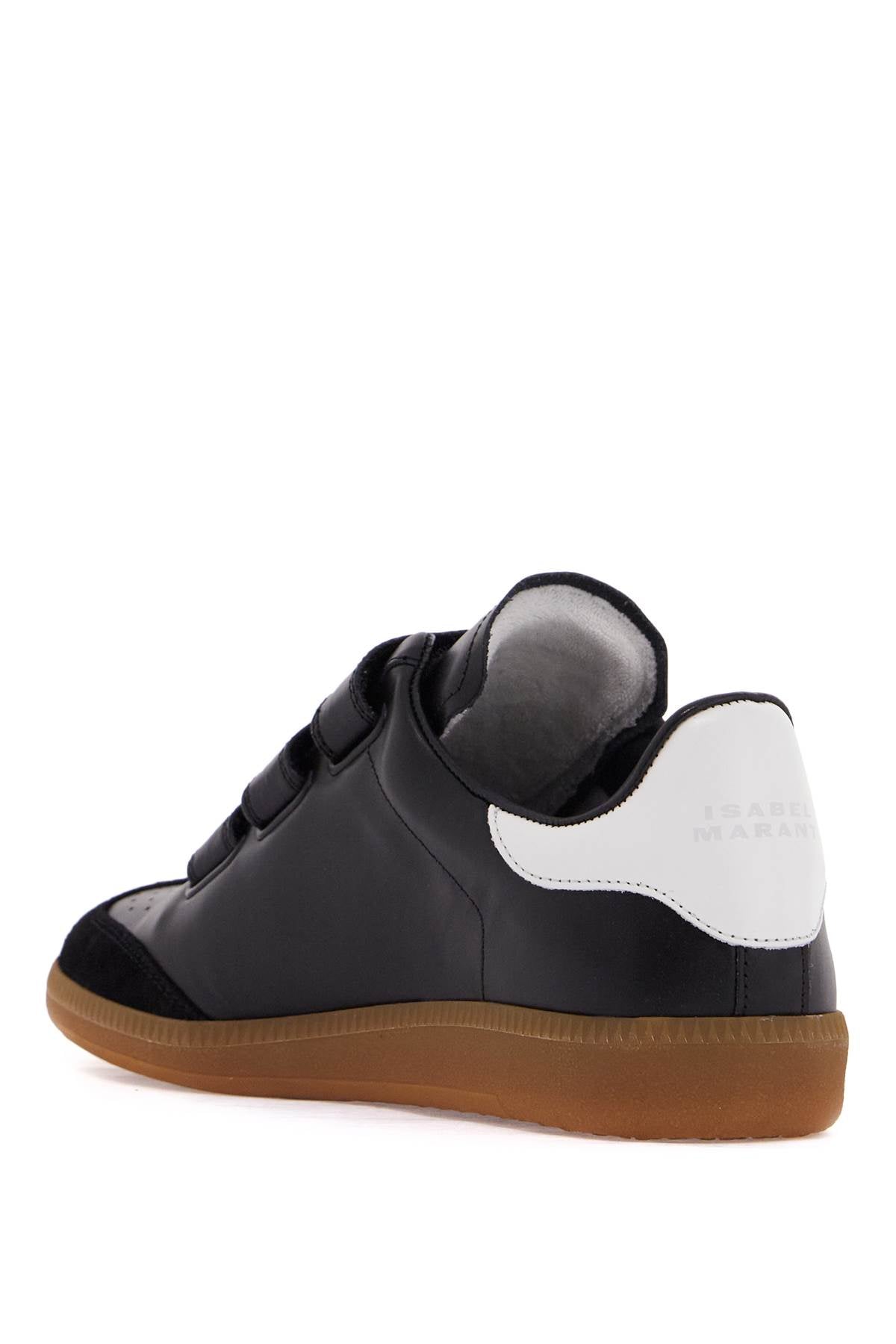 ISABEL MARANT beth leather sneakers