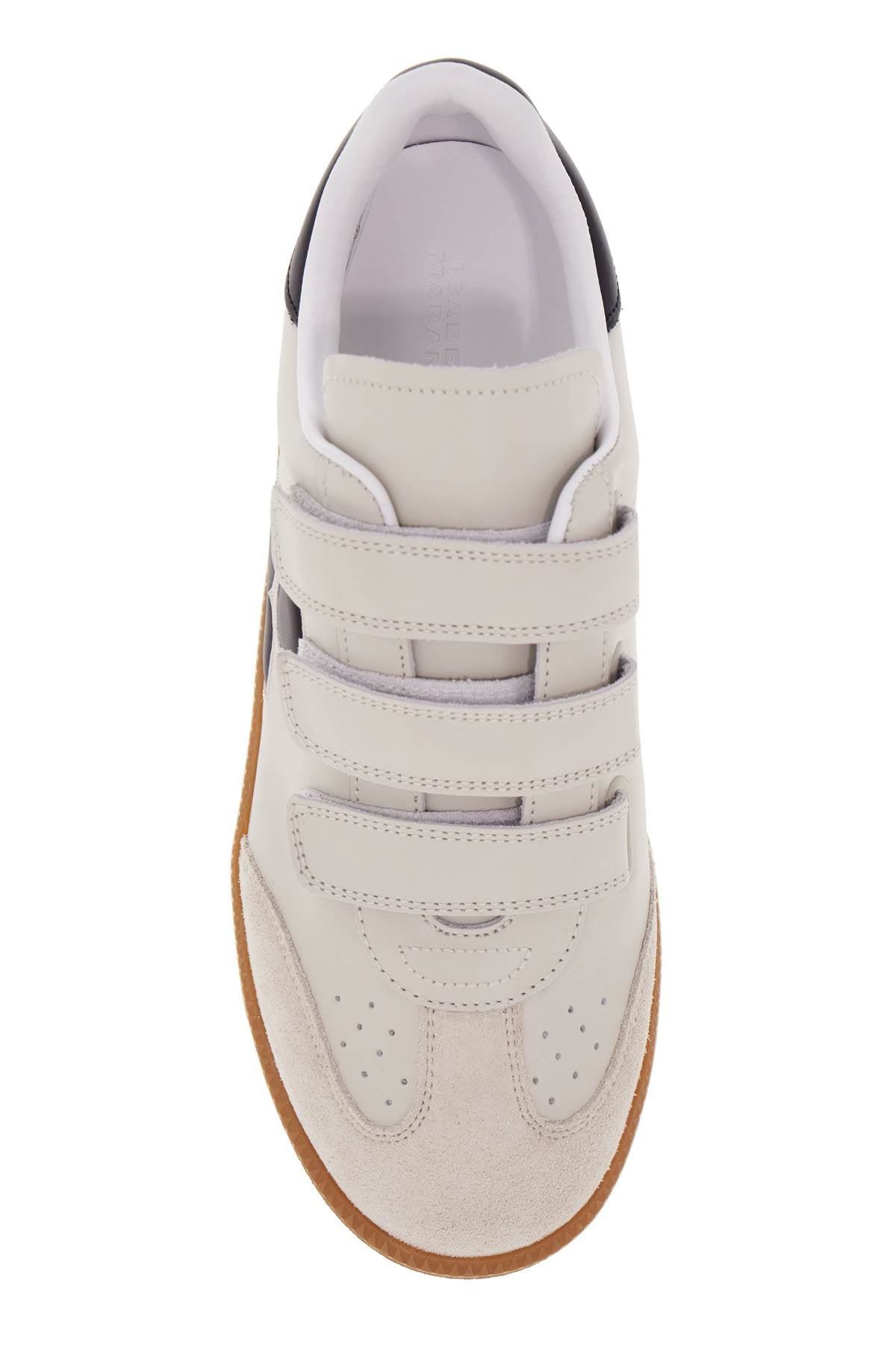 ISABEL MARANT beth leather sneakers