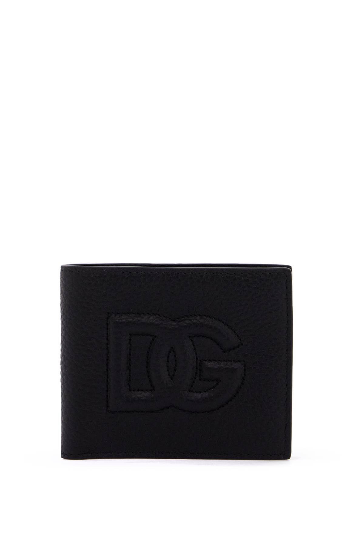 DOLCE & GABBANA dg logo bifold wallet in