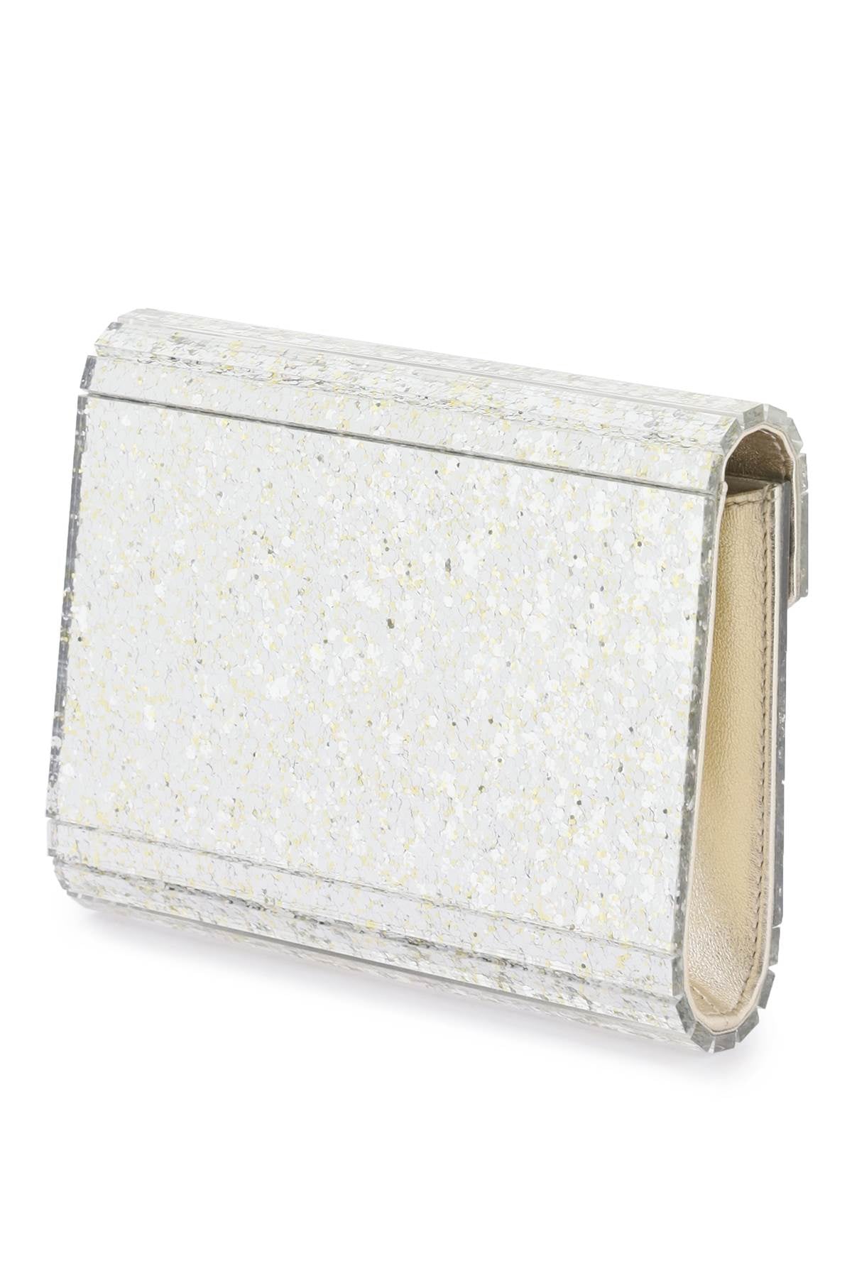 JIMMY CHOO candy glittered clutch