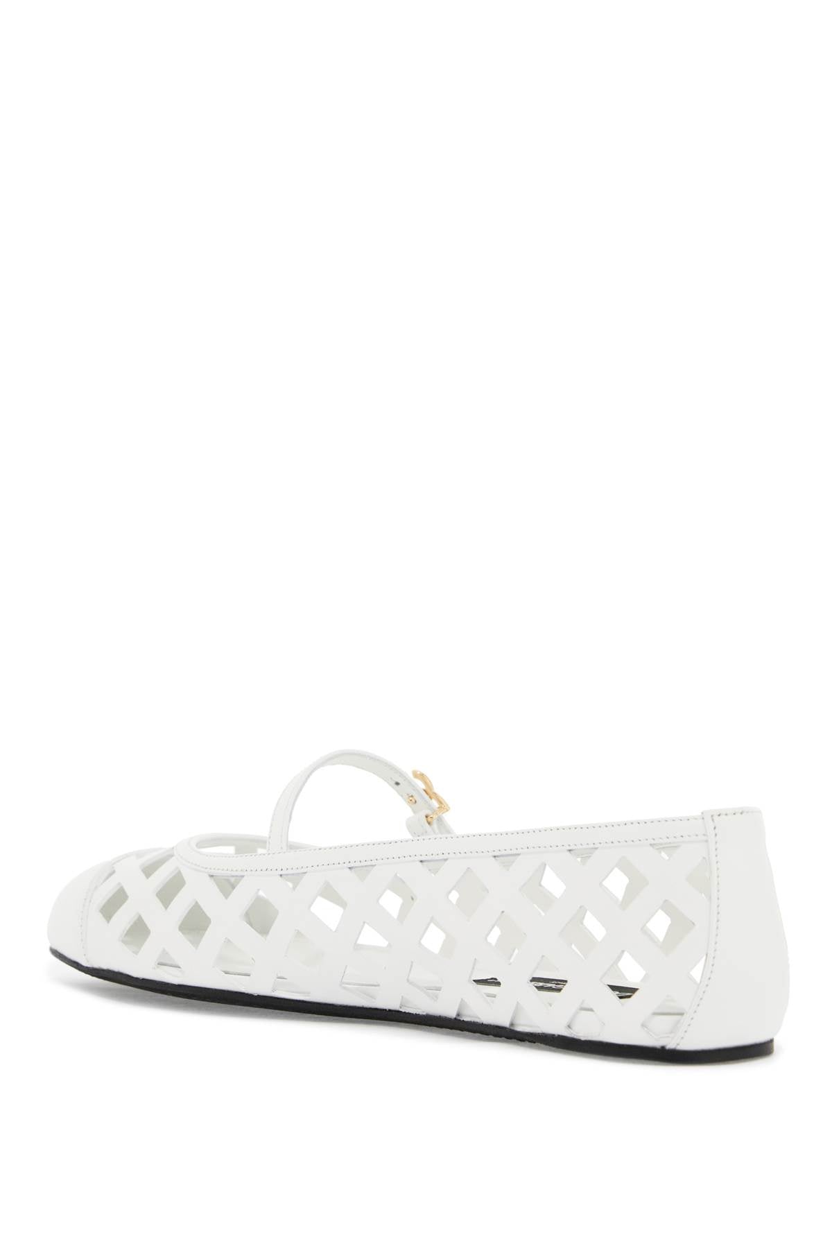 DOLCE & GABBANA "perforated leather odette