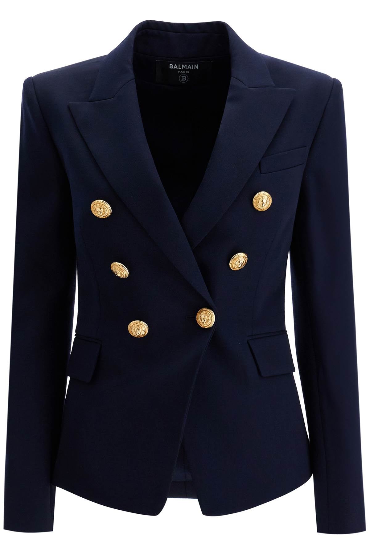 BALMAIN "6-button grain de poudre jacket