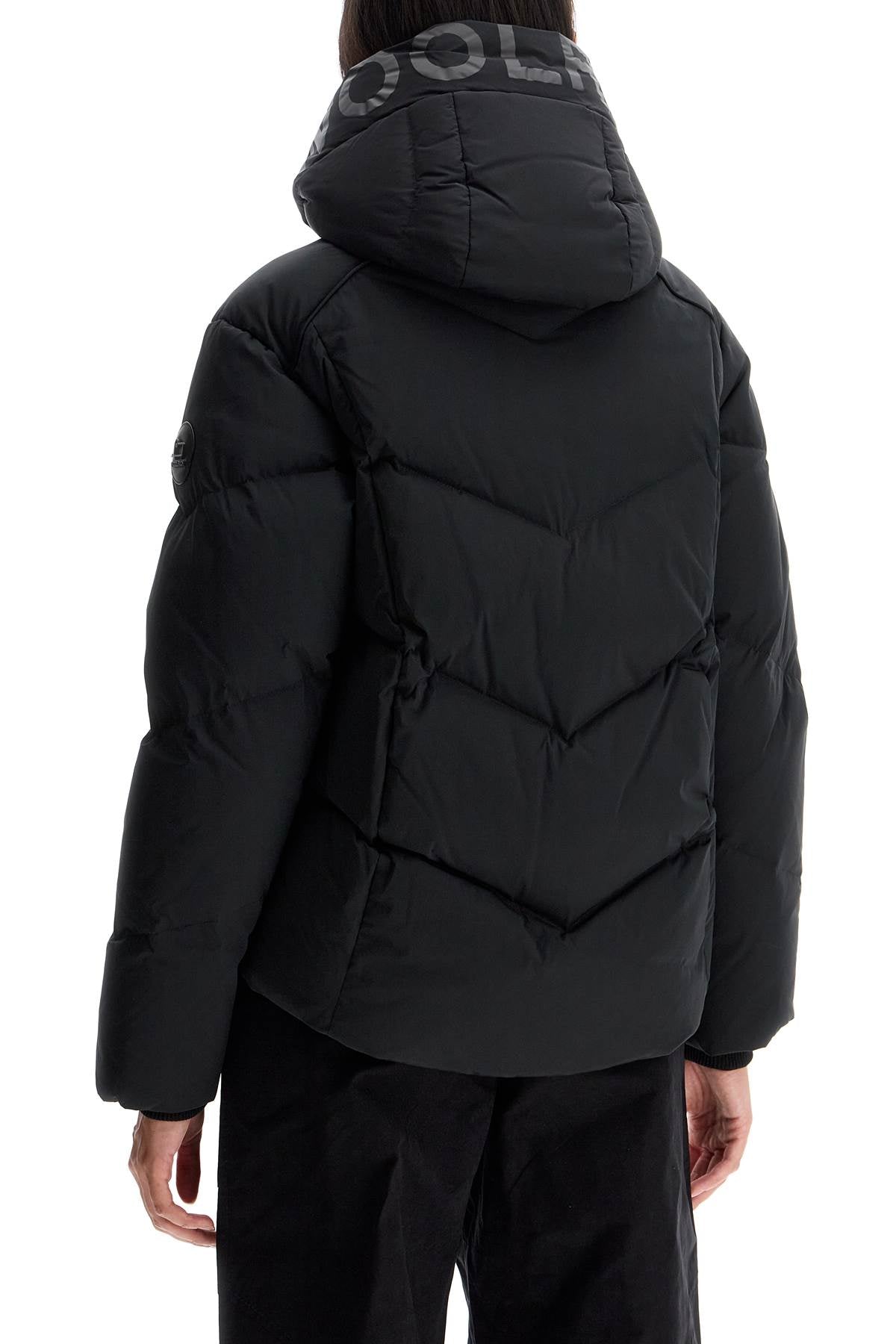 WOOLRICH short alsea down jacket