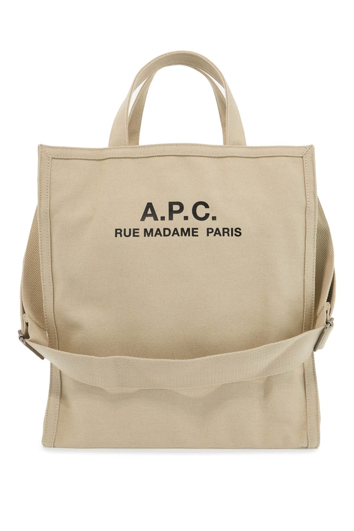 A.P.C. récupération canvas shopping bag