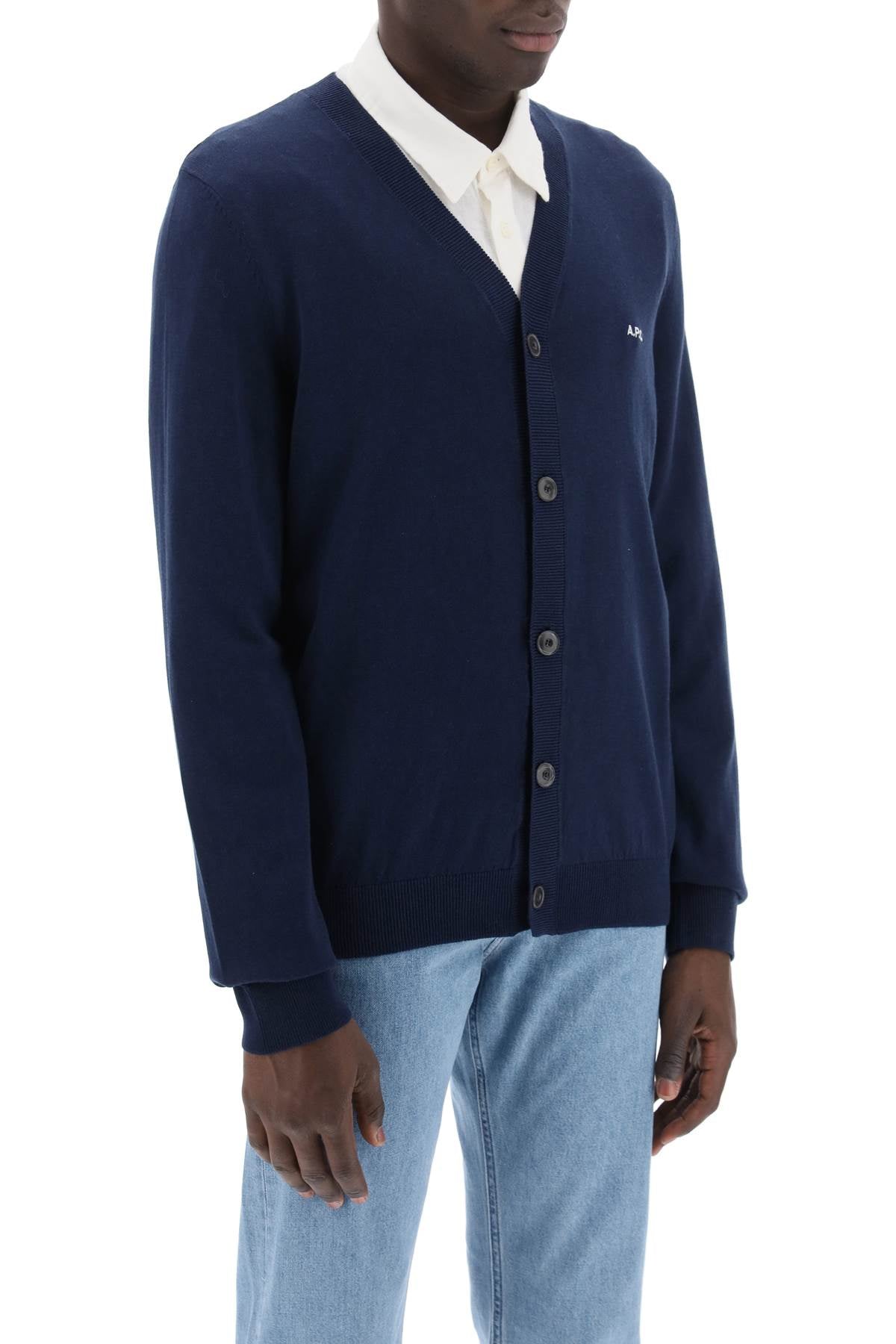 A.P.C. cotton curtis cardigan for