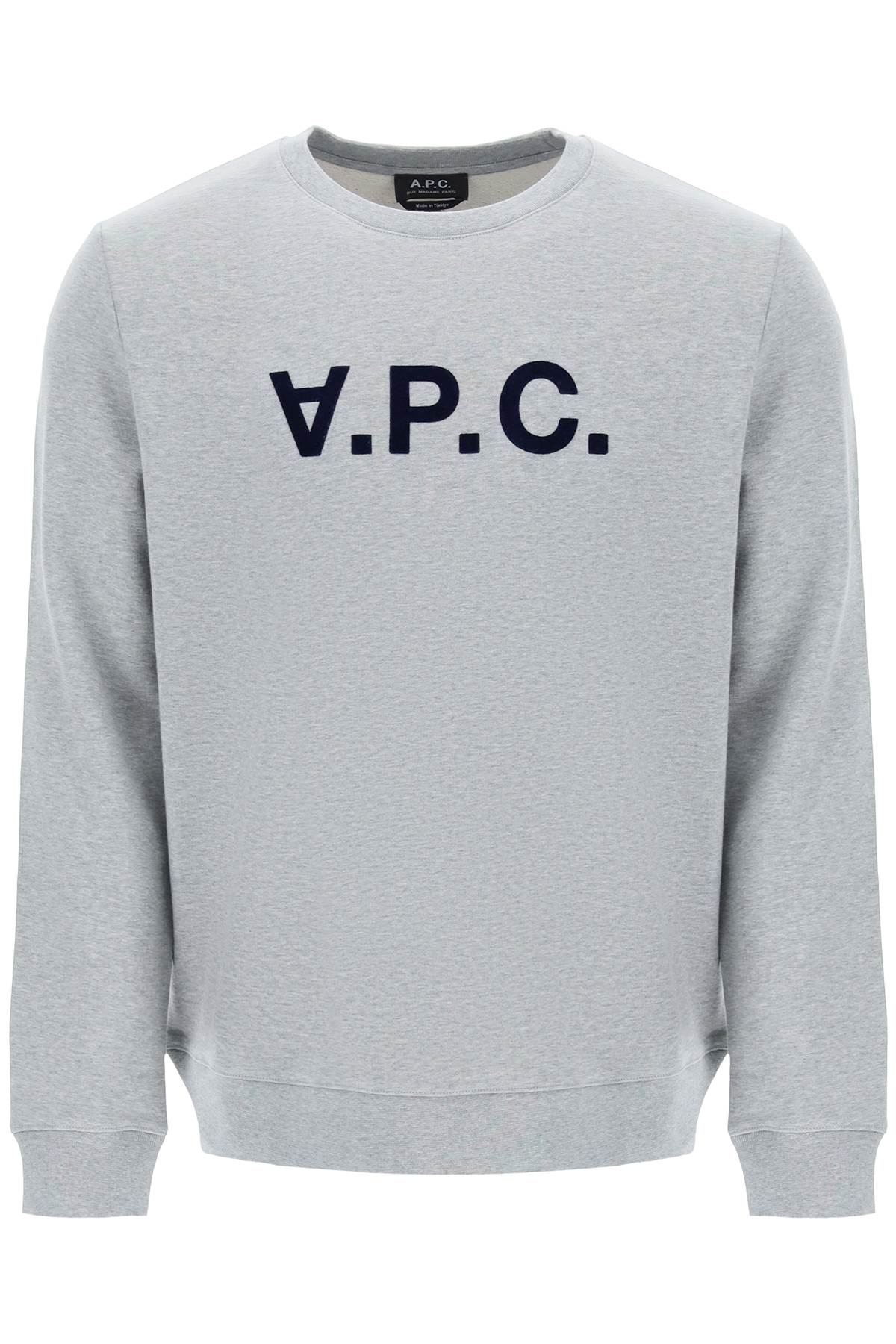 A.P.C. flock v.p.c. logo sweatshirt