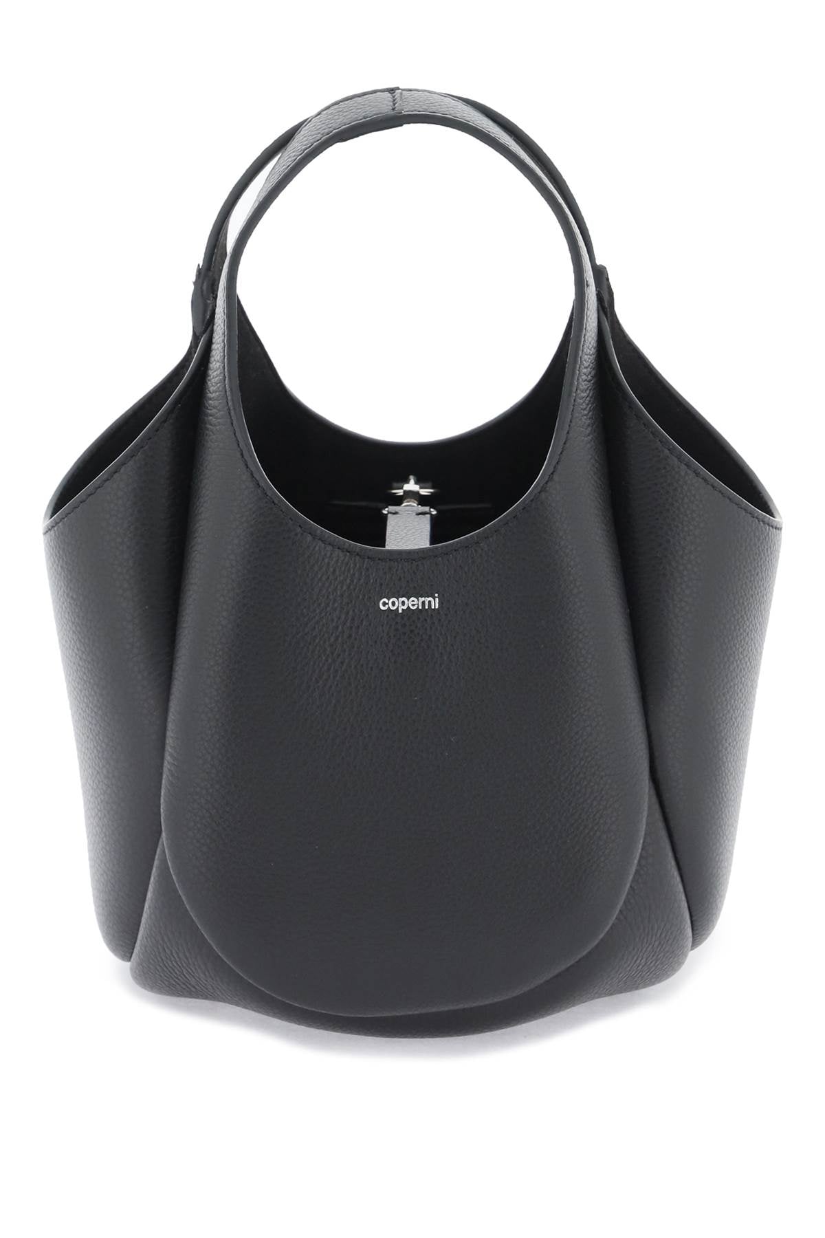 COPERNI leather mini bucket bag