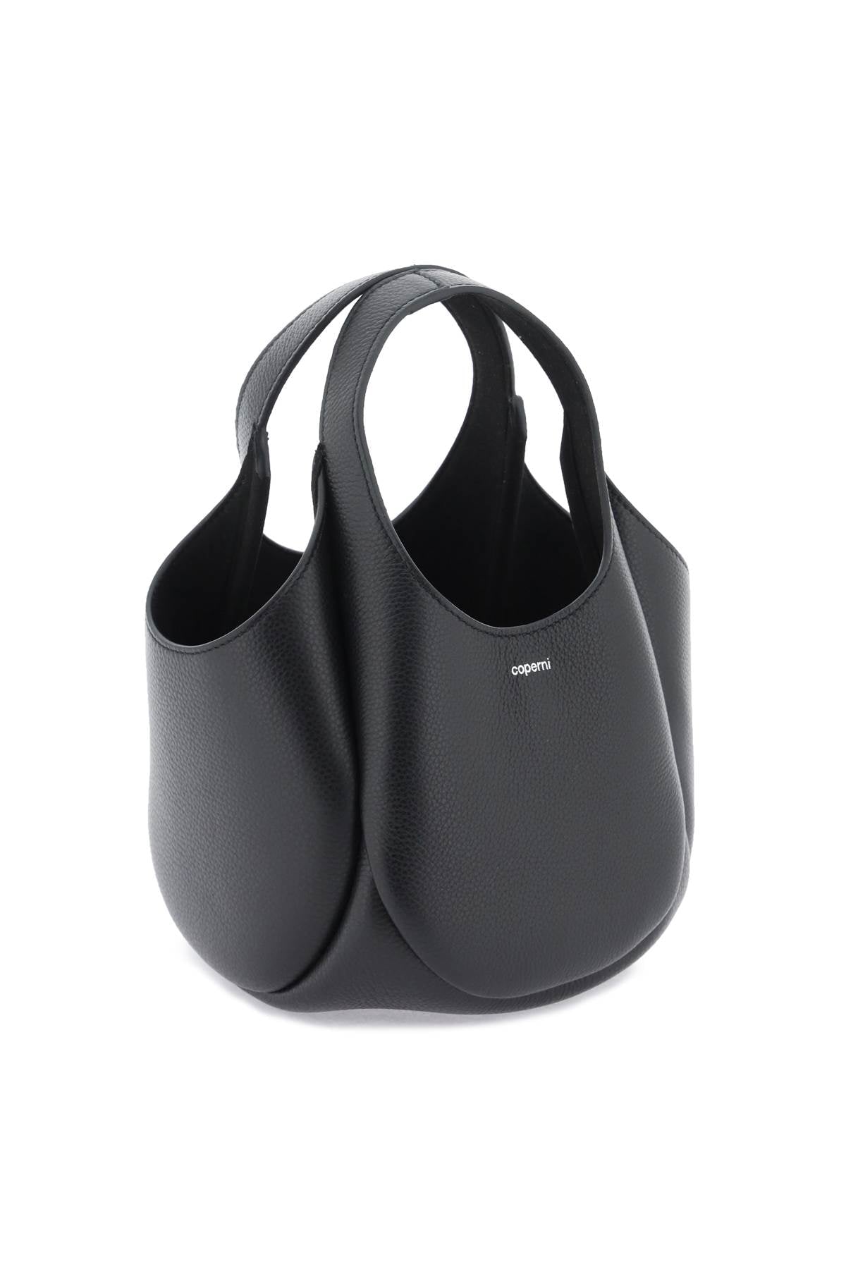 COPERNI leather mini bucket bag