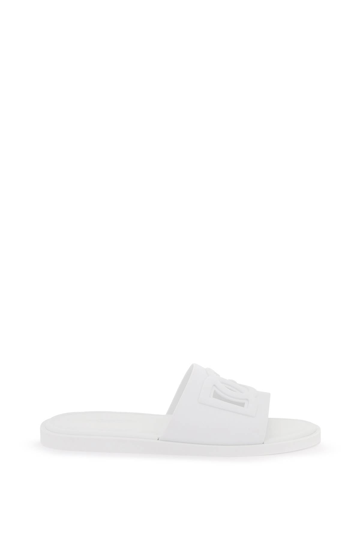 DOLCE & GABBANA dg rubber slides