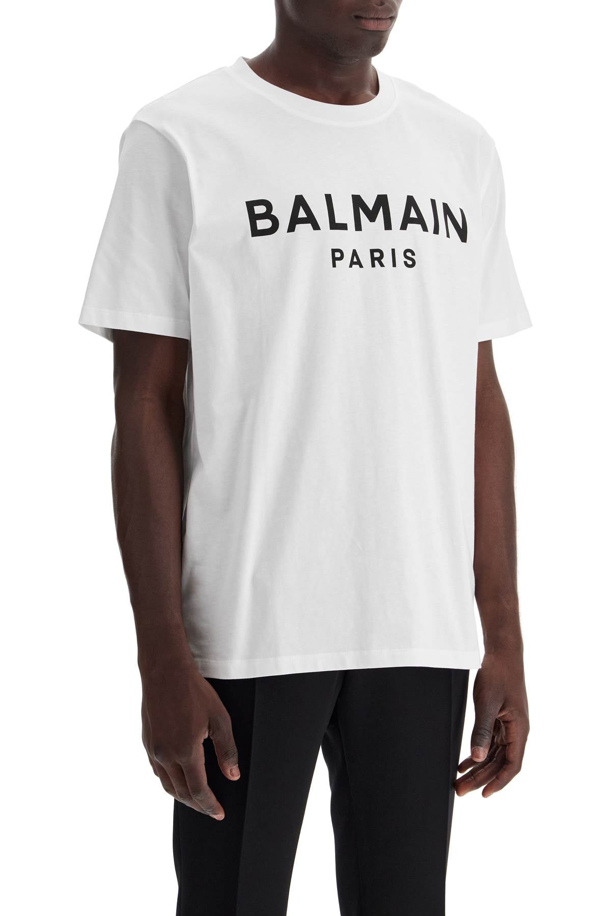 BALMAIN t-shirt with logo print