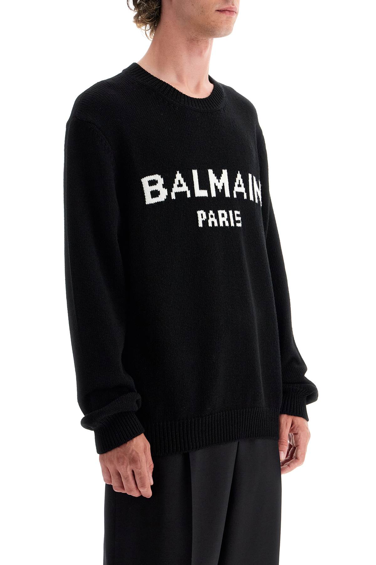 BALMAIN oversized branded sweater