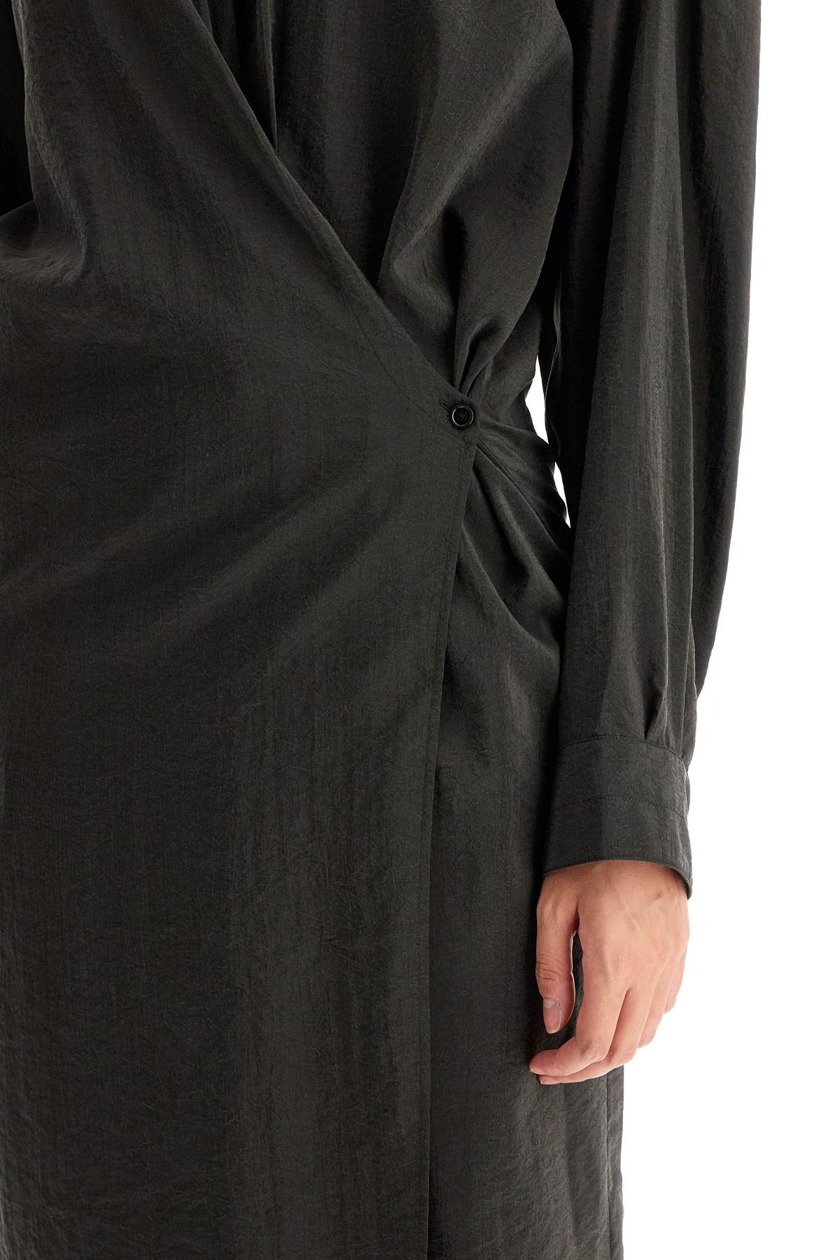 LEMAIRE asymmetric shirt dress