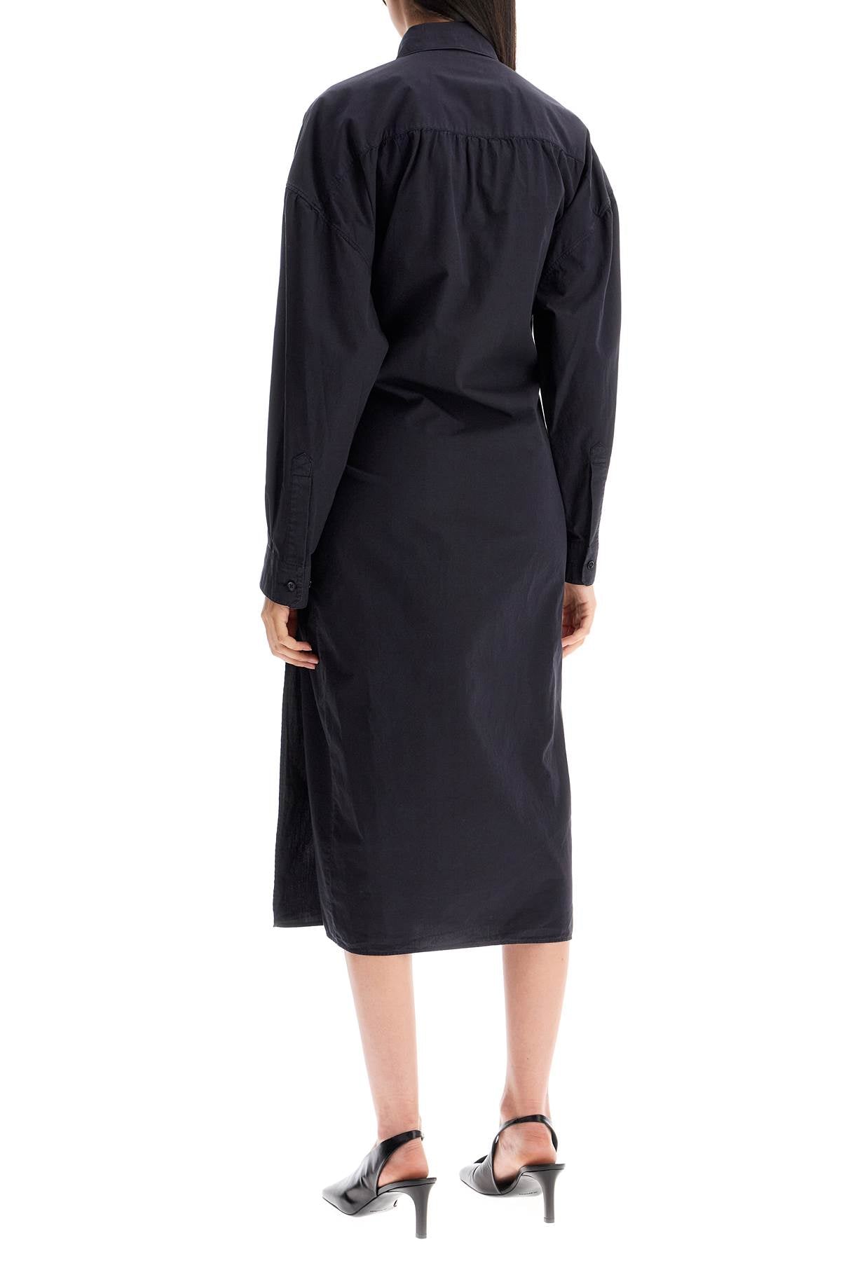 LEMAIRE asymmetric shirt dress