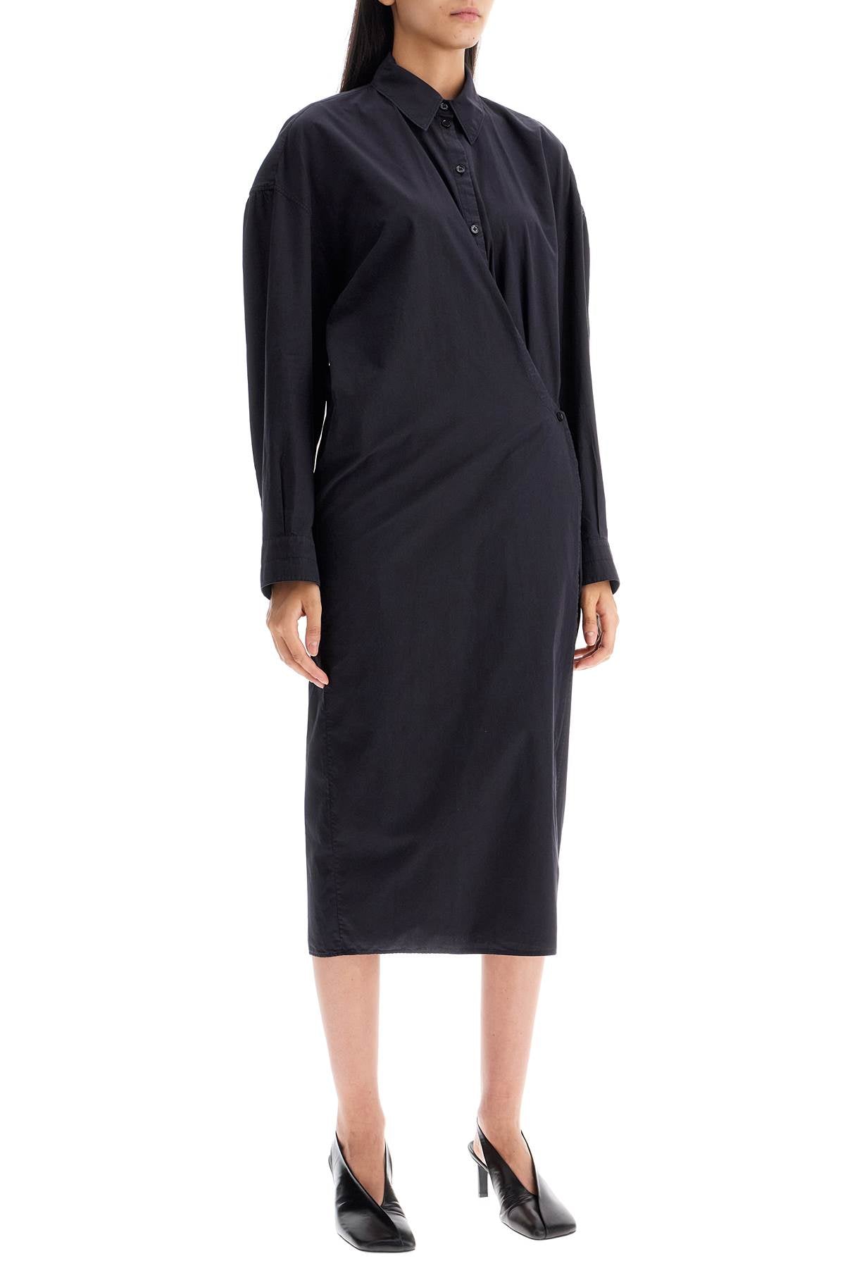 LEMAIRE asymmetric shirt dress