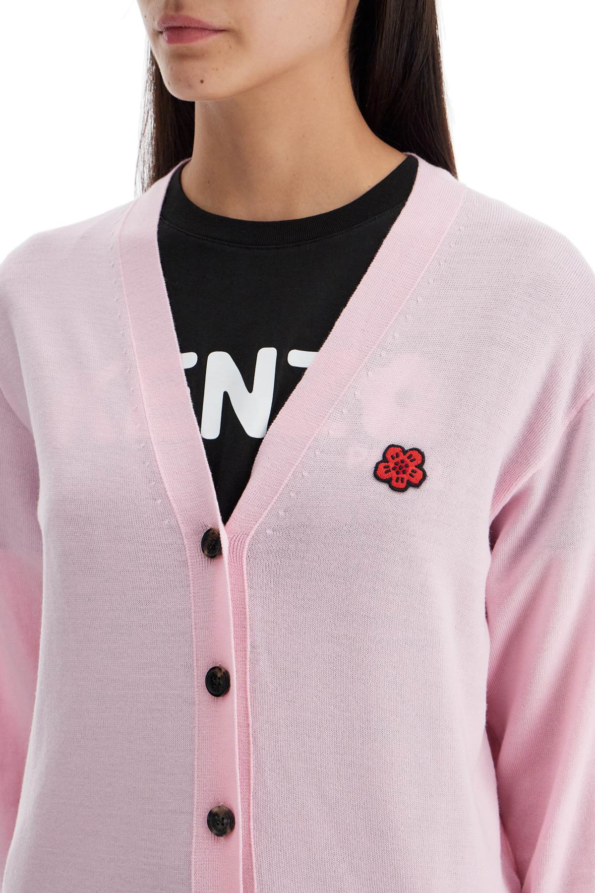 KENZO lightweight wool cardigan