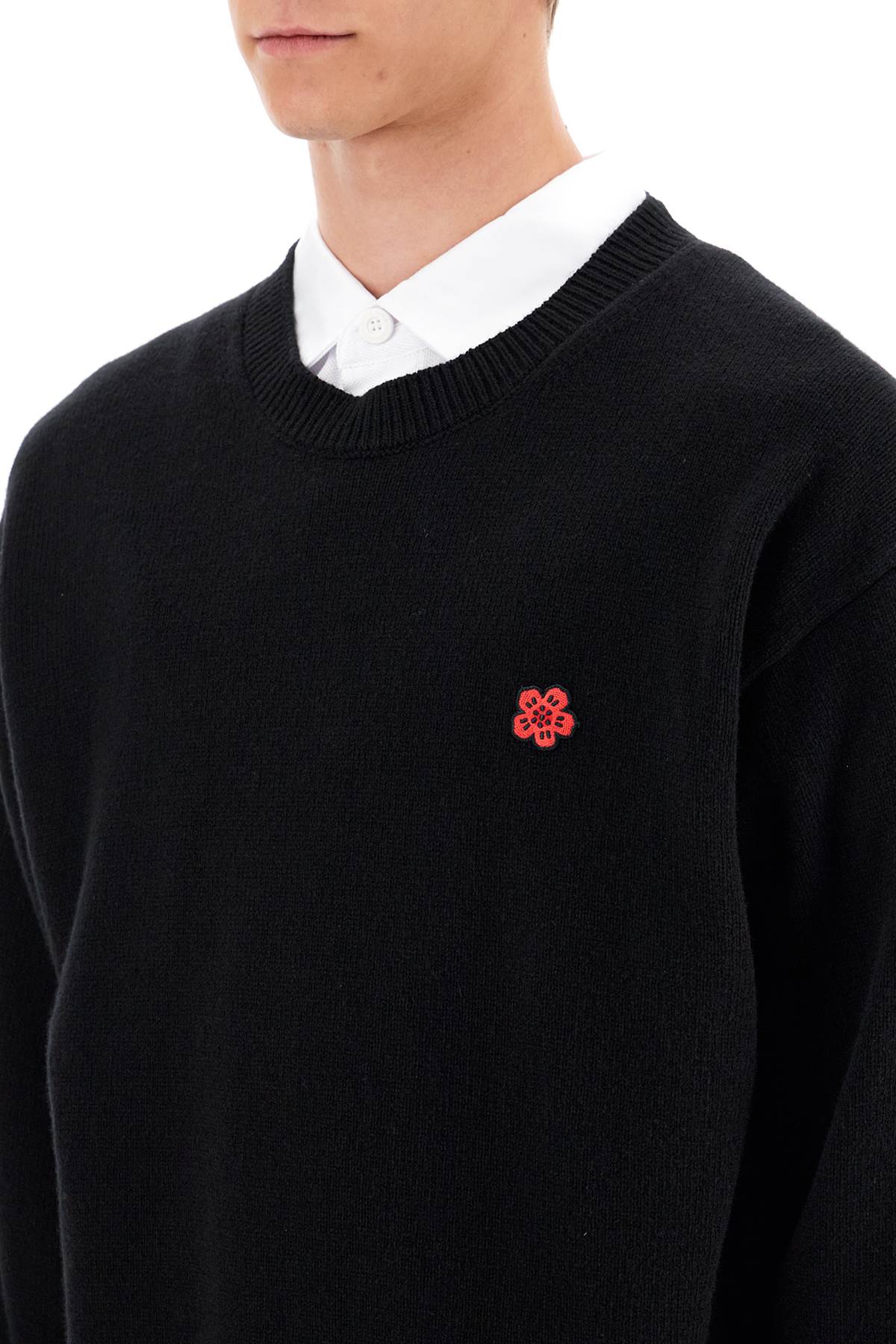 KENZO "boke flower wool pullover