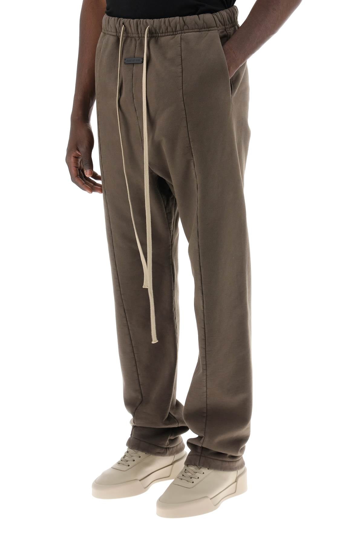 FEAR OF GOD "brushed cotton joggers for