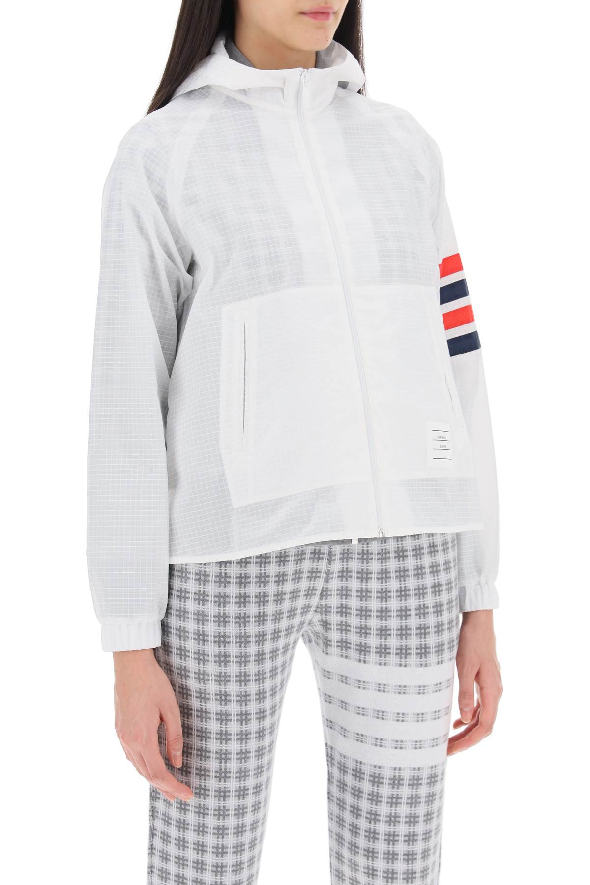 THOM BROWNE 4-bar jacket in ripstop