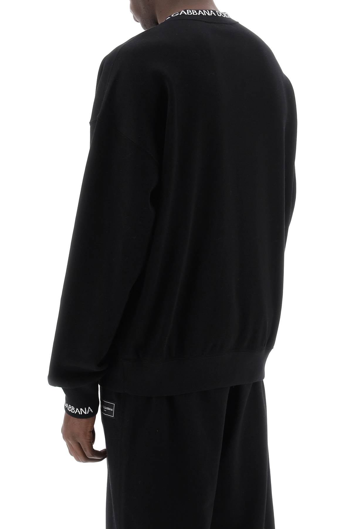 DOLCE & GABBANA "oversized sweatshirt with