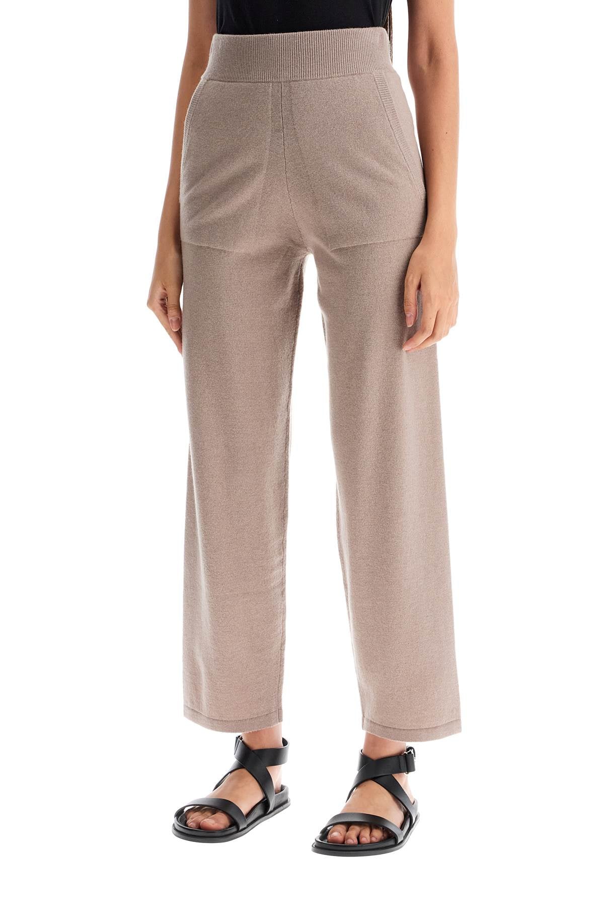 MAX MARA LEISURE wool and cashmere blend trousers