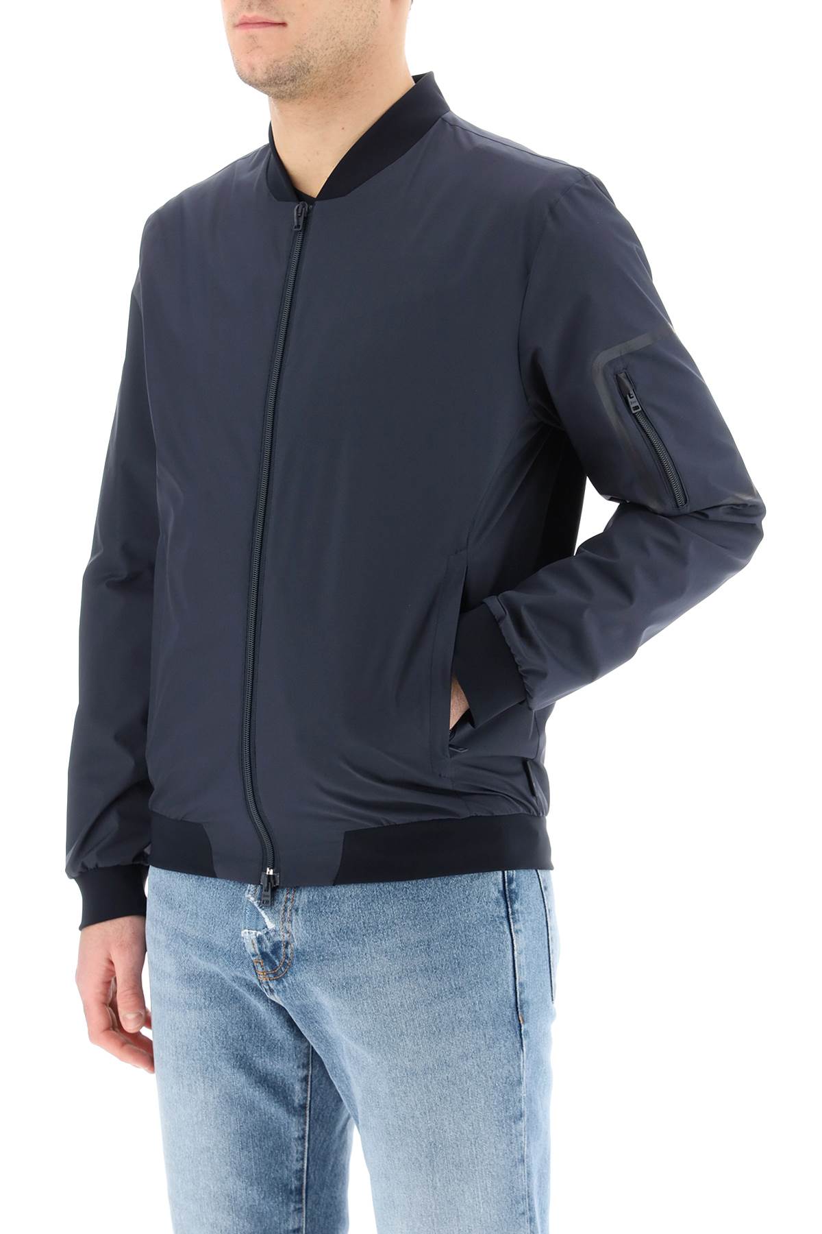 HERNO LAMINAR bomber jacket in gore-tex infinium