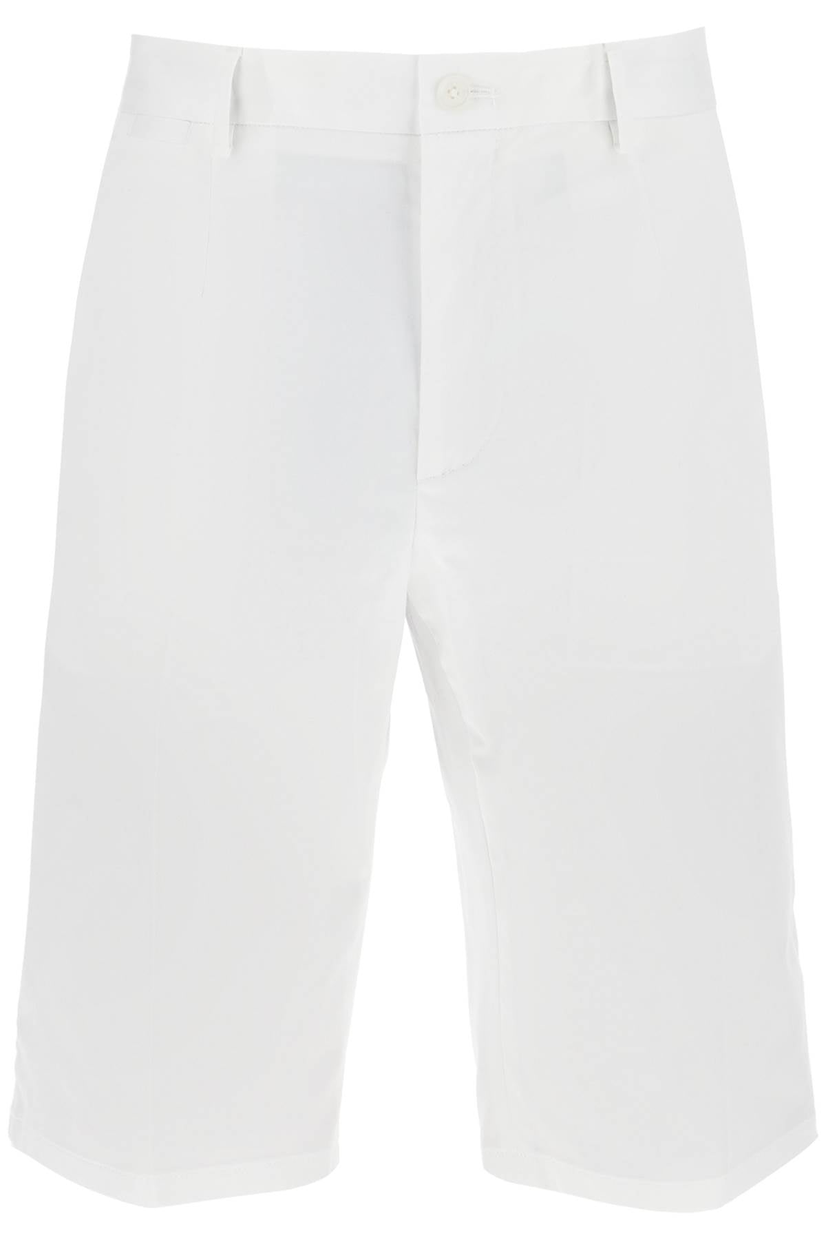 DOLCE & GABBANA stretch cotton bermuda shorts