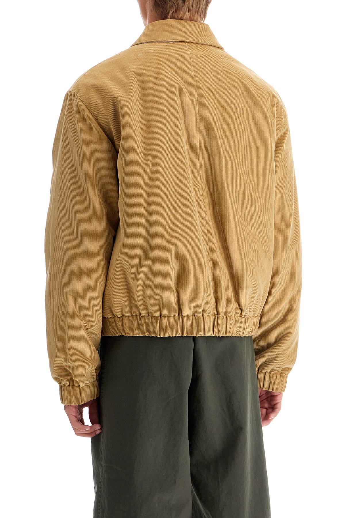 AMI ALEXANDRE MATIUSSI corduroy bomber jacket