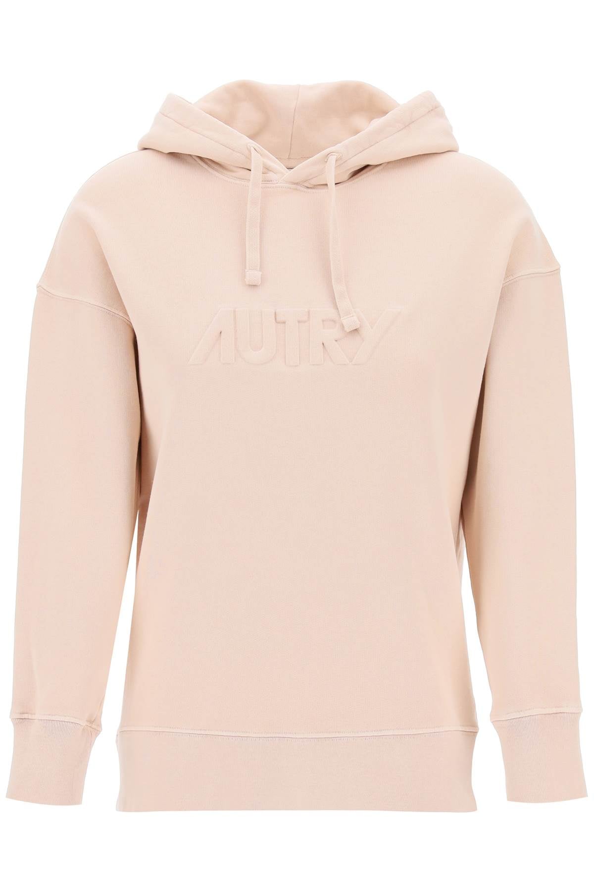 AUTRY embossed logo hoodie