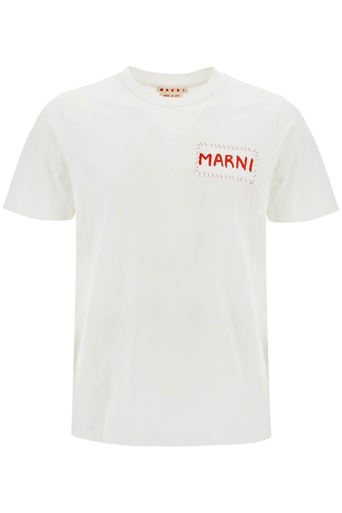 MARNI t-shirt with patch logo design