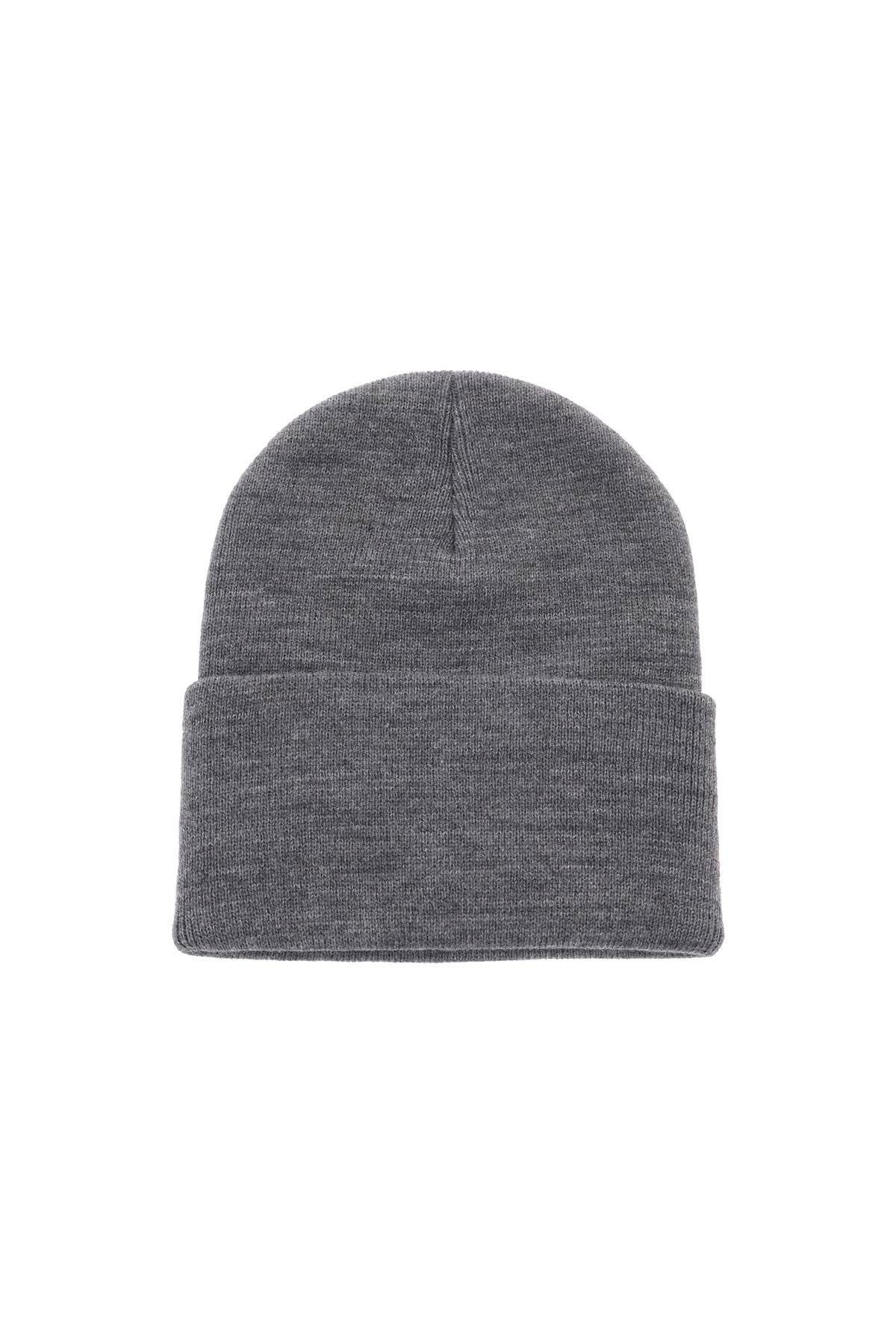 CARHARTT WIP logo patch beanie hat