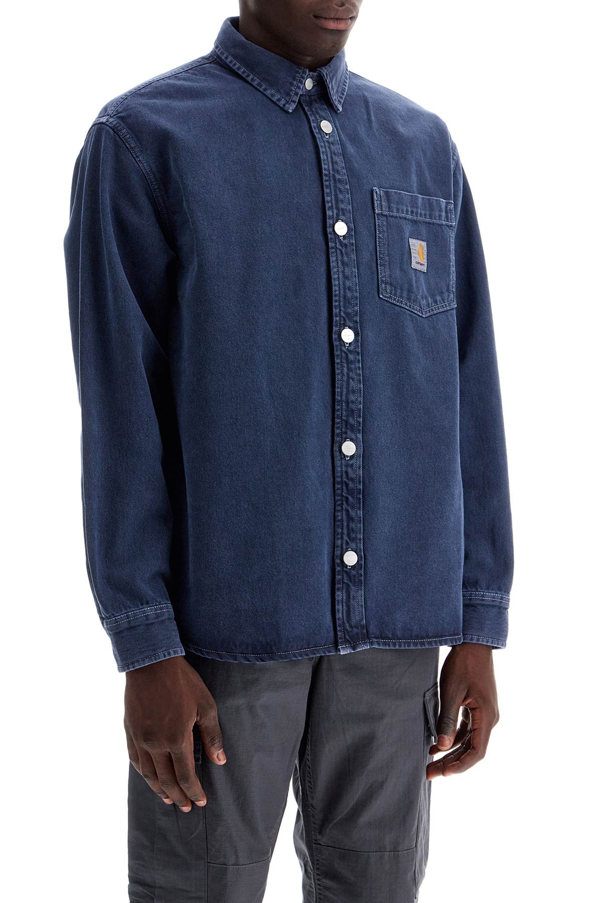 CARHARTT WIP denim george overshirt