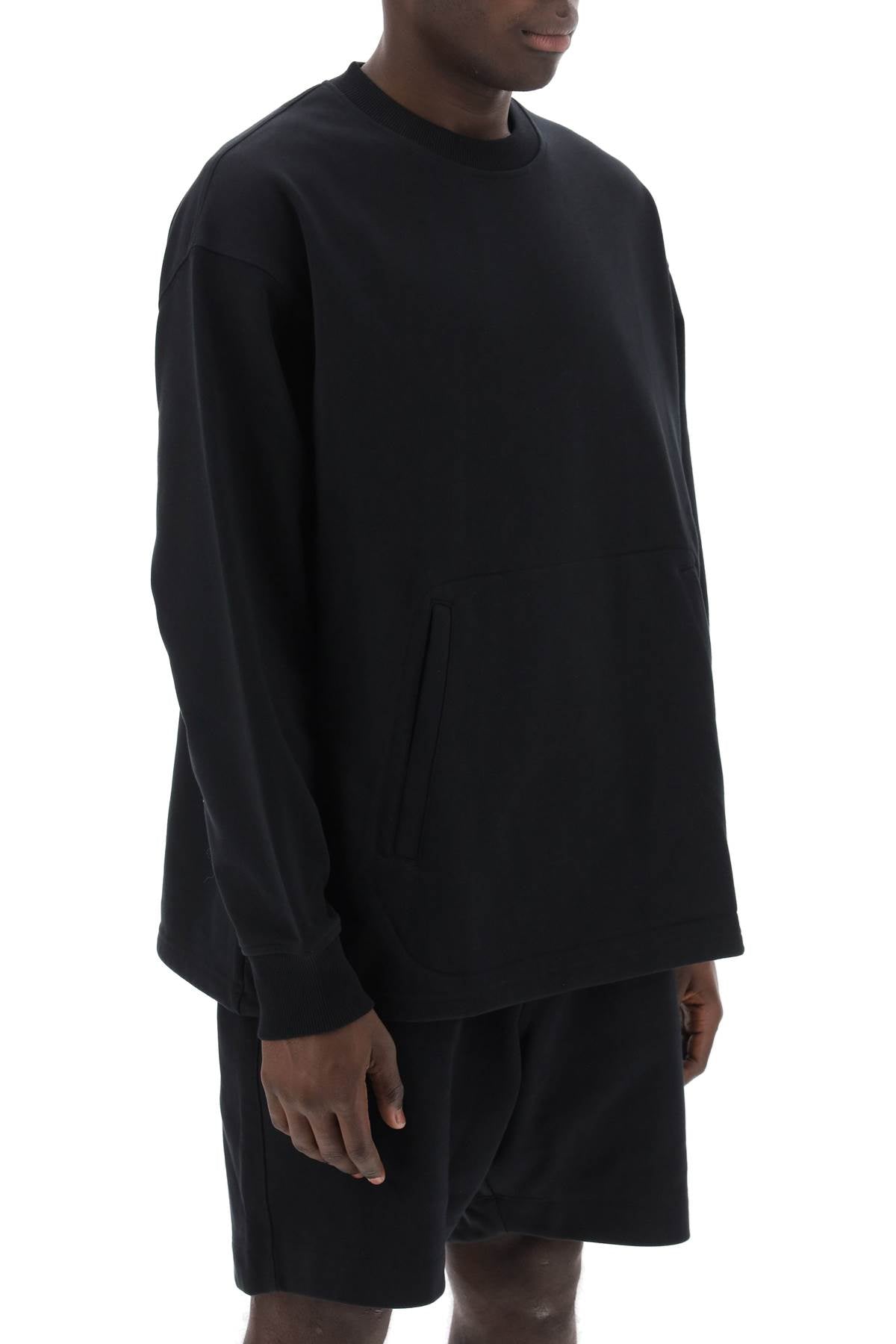 Y-3 "oversized cotton blend sweat