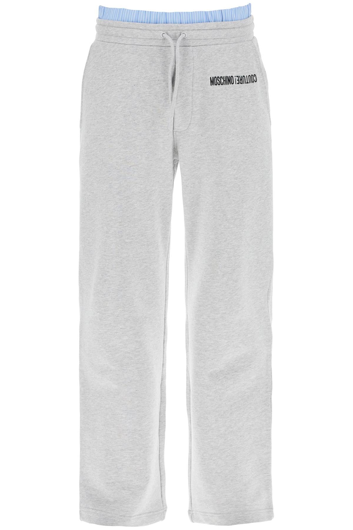 MOSCHINO jogger pants with boxer insert