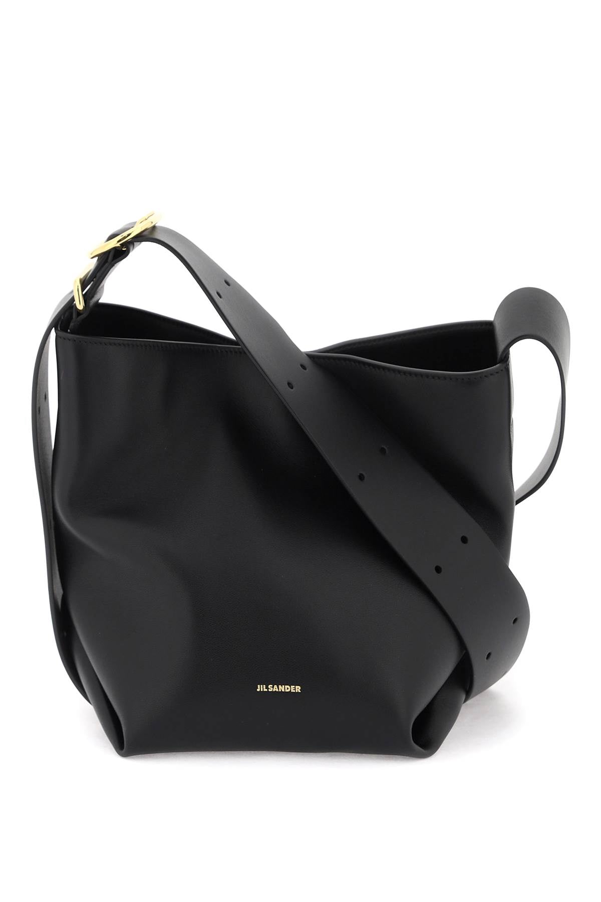 JIL SANDER leather shoulder bag