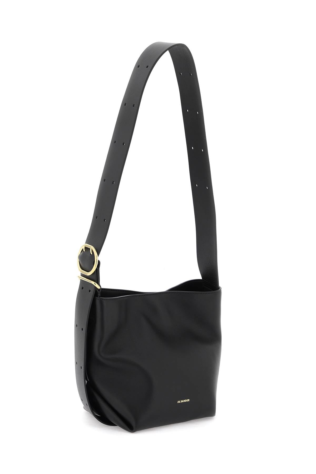 JIL SANDER leather shoulder bag