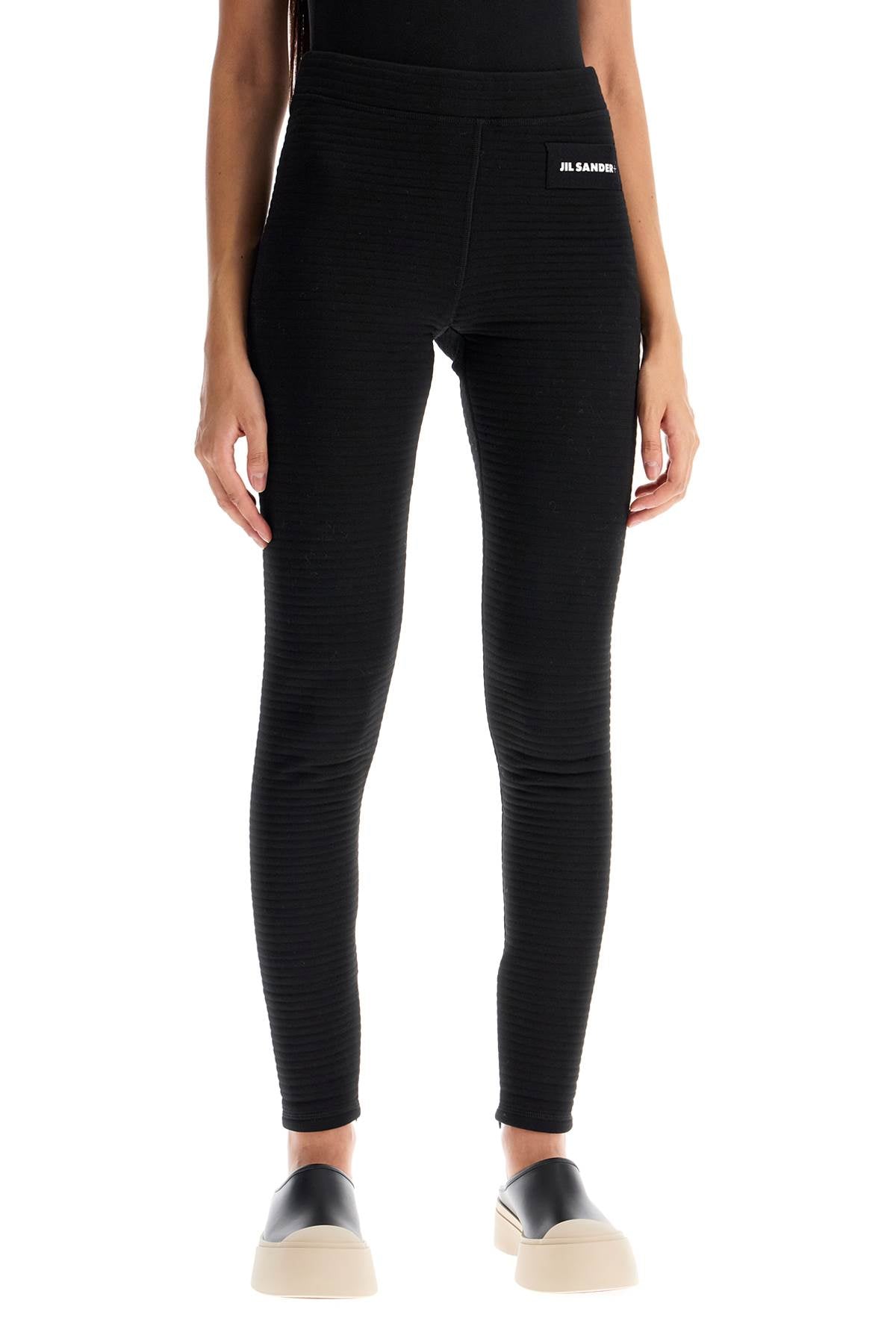 JIL SANDER "jersey knit leggings with