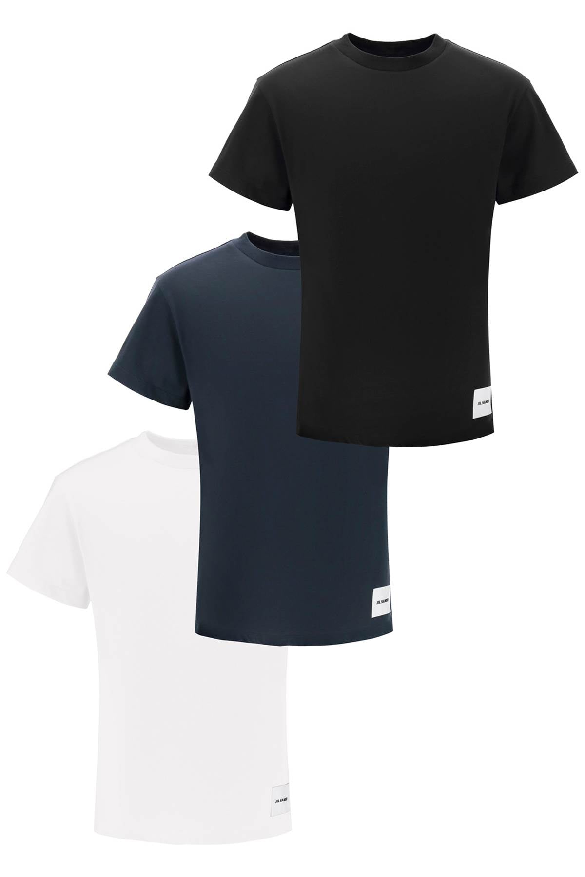 JIL SANDER set of 3 t-shirts