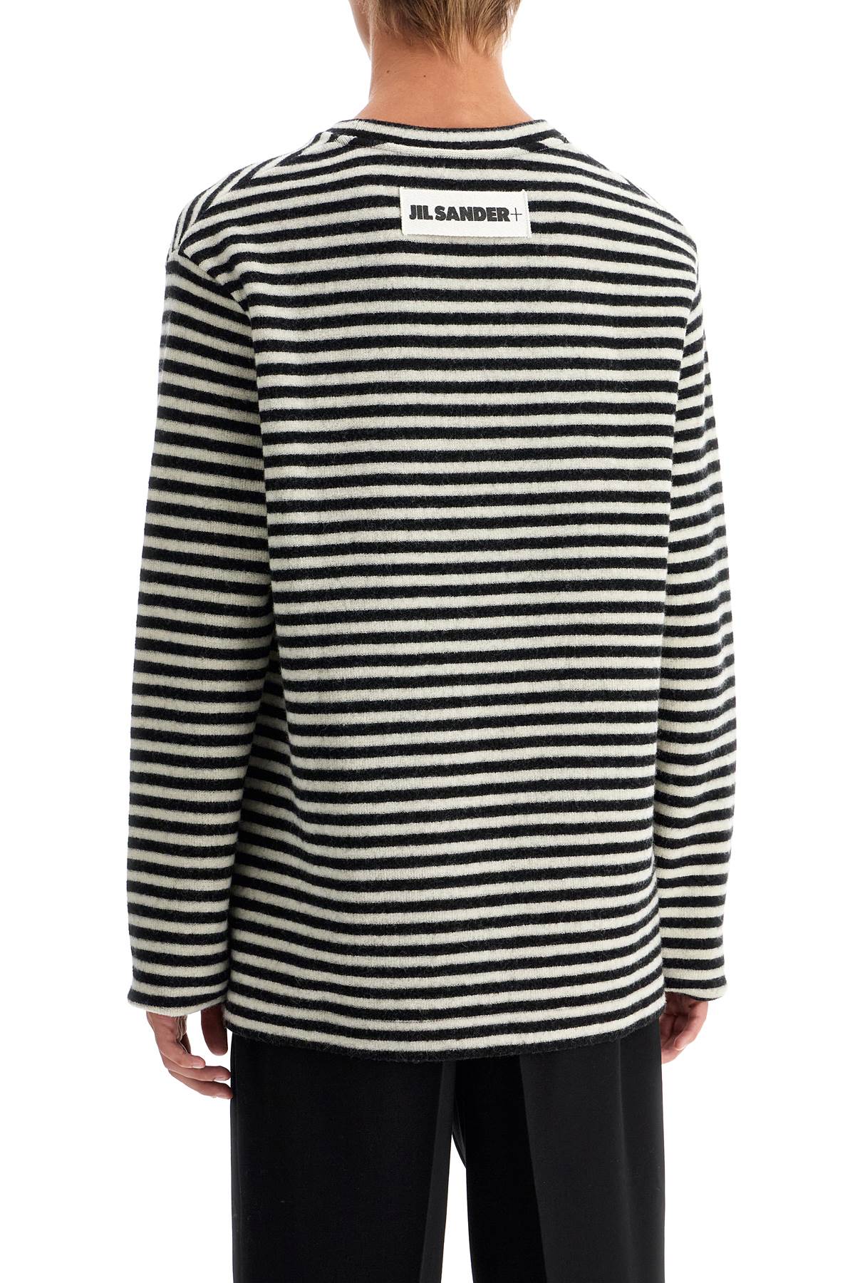 JIL SANDER striped wool sweater