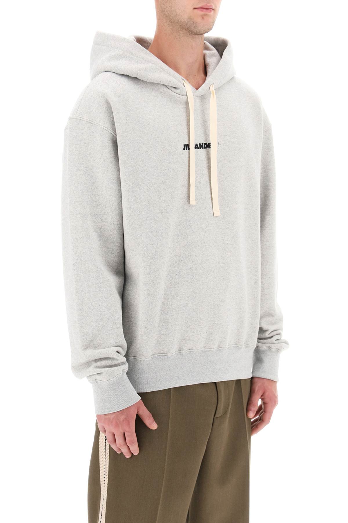 JIL SANDER hoodie with logo print